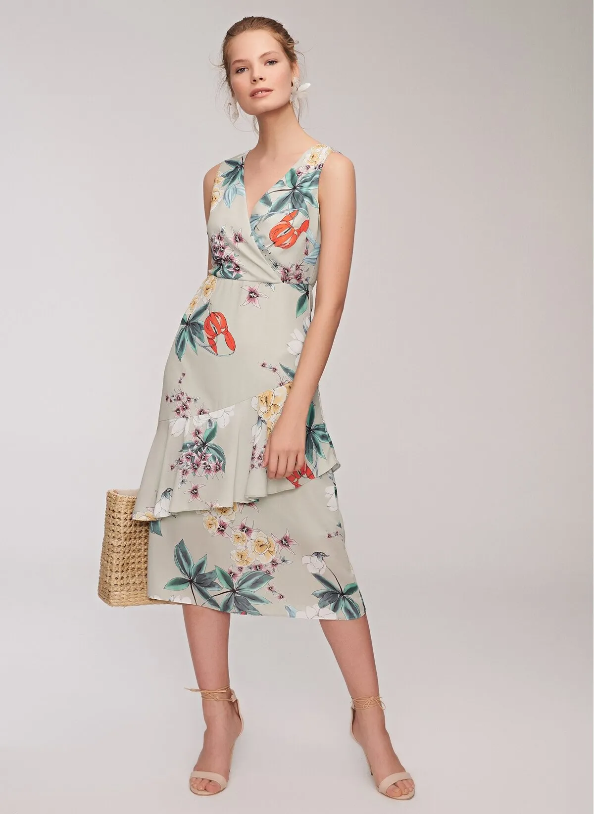 12874 Multi Colour Floral Dress