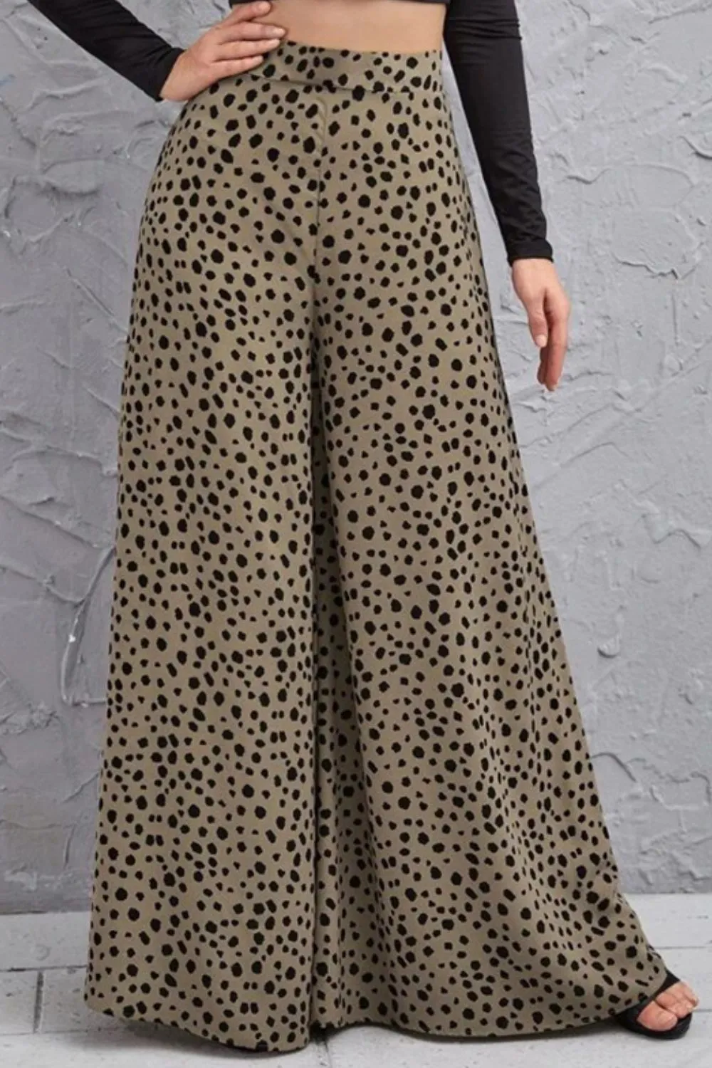 Animal Print | High-Rise Culottes | Rubies   Lace
