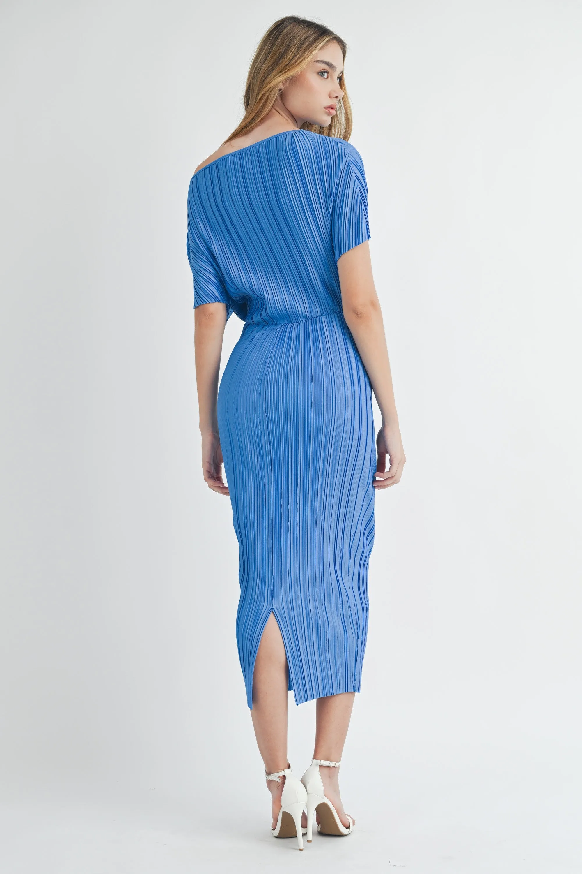 Blue Bonni Midi Dress