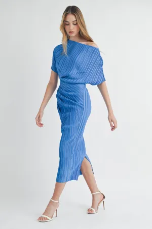 Blue Bonni Midi Dress