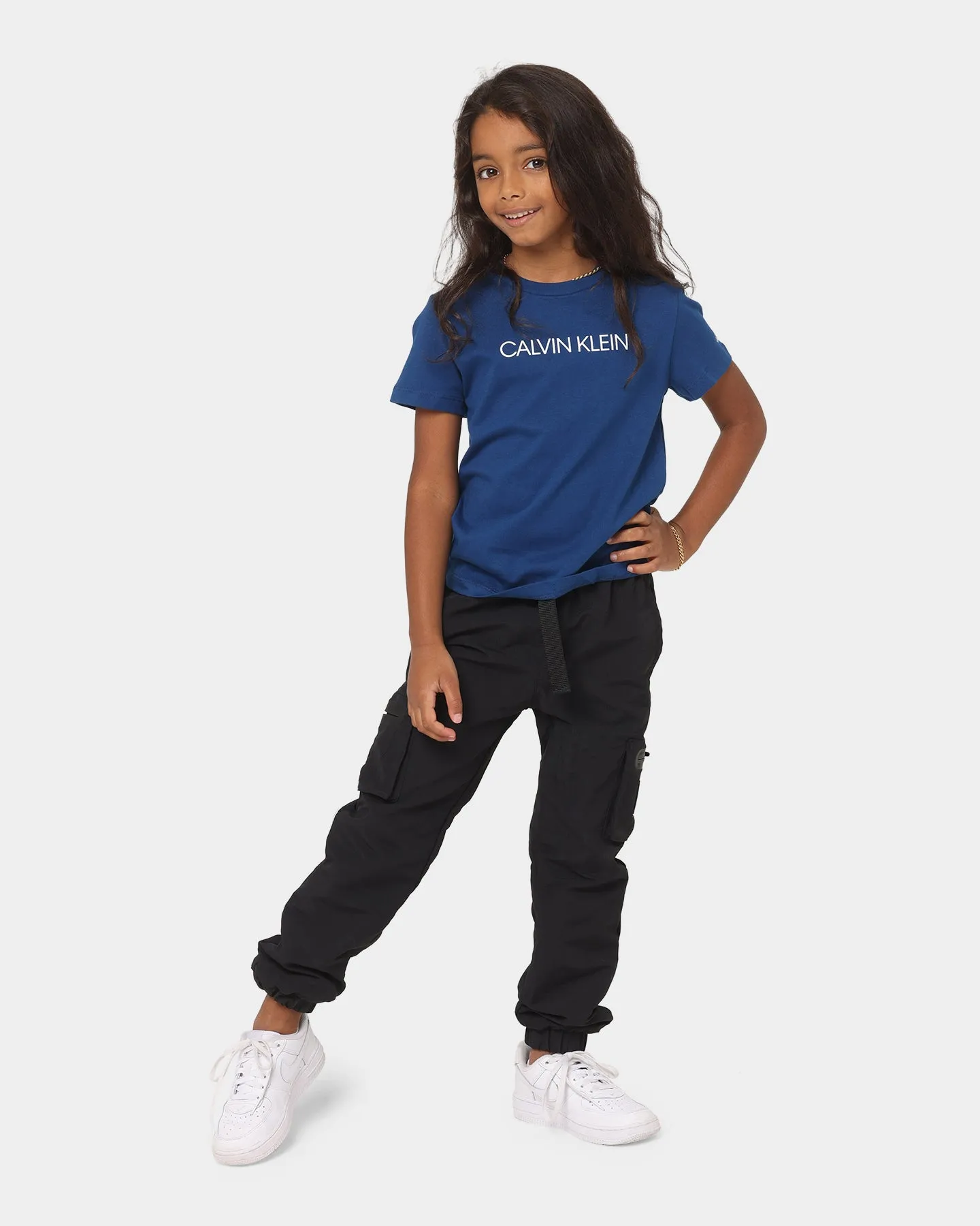 Calvin Klein Kids' Institutional T-Shirt Naval Blue