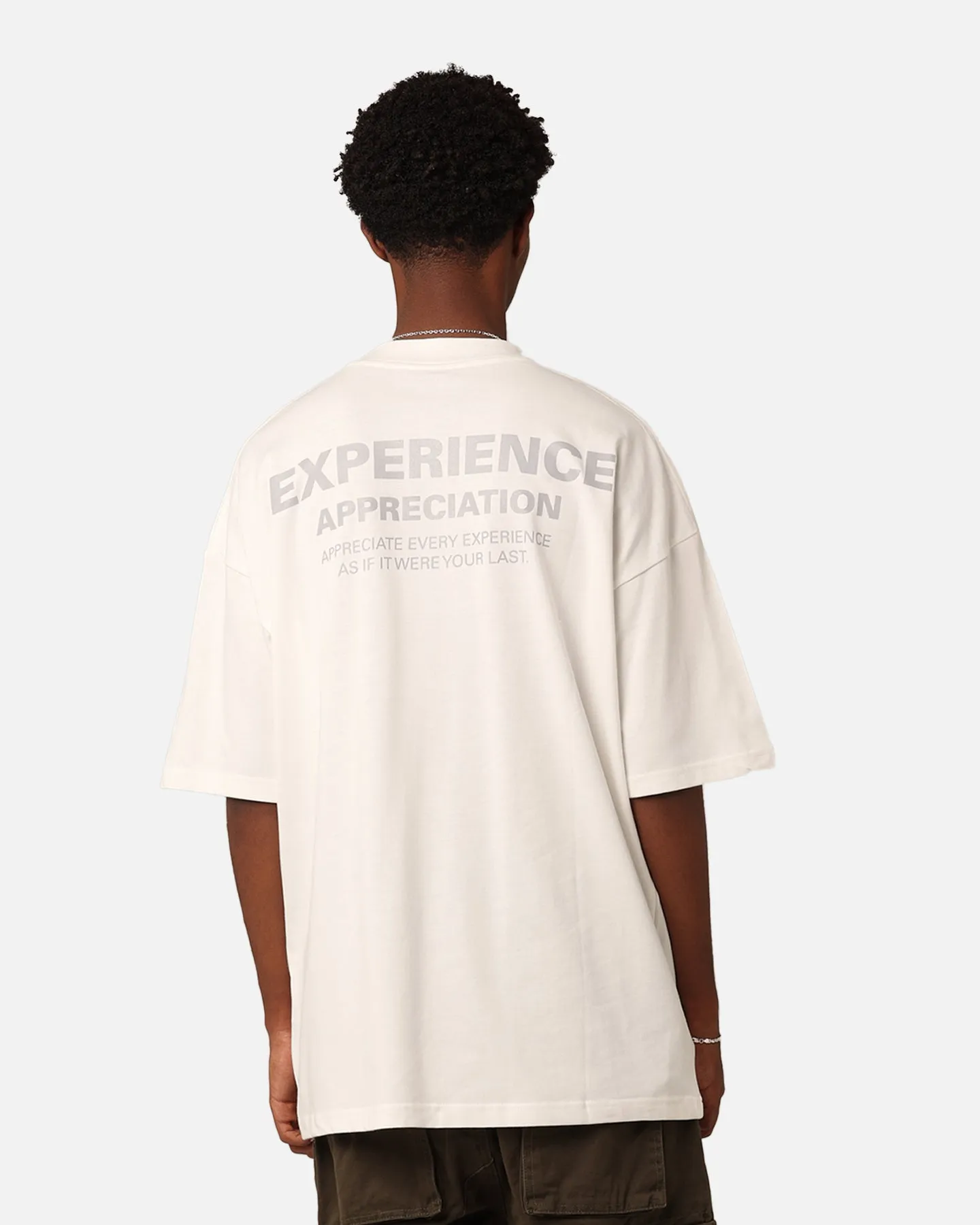 Carre Experienced Mock Oversized T-Shirt Off White