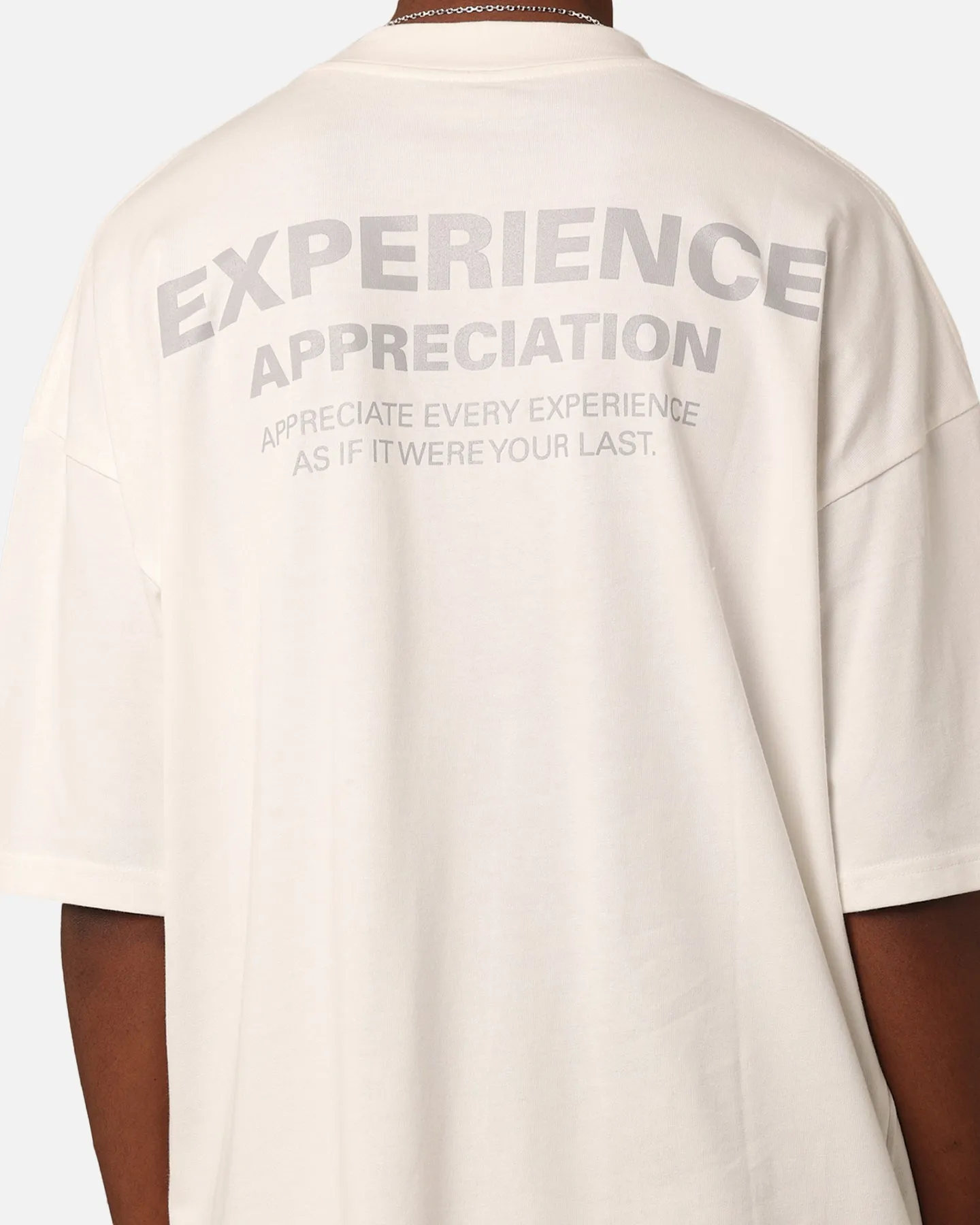 Carre Experienced Mock Oversized T-Shirt Off White