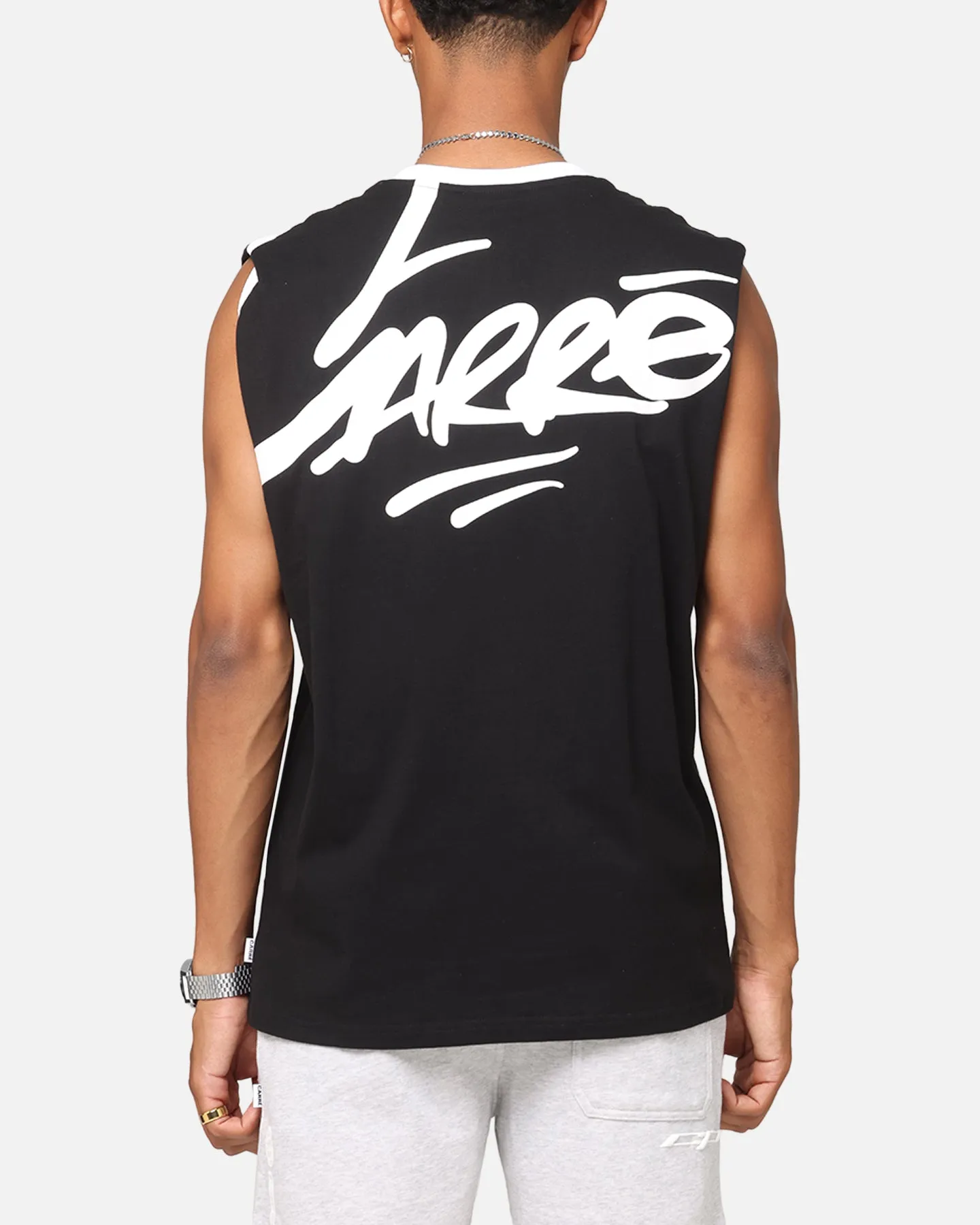 Carre Graffiti Muscle T-Shirt Black