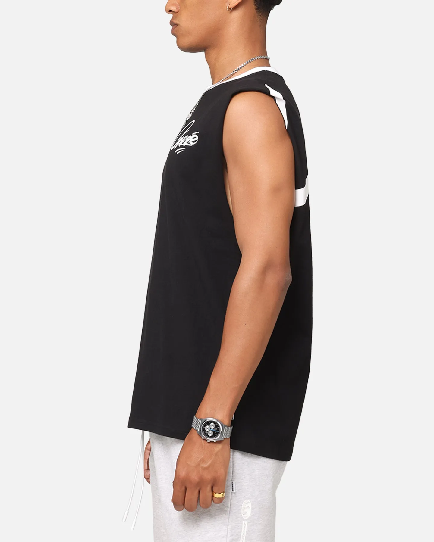 Carre Graffiti Muscle T-Shirt Black