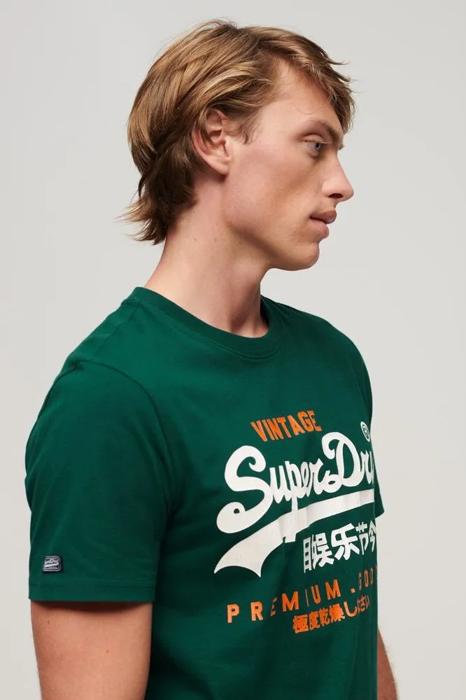 Classic VL Heritage T Shirt | Pine Green