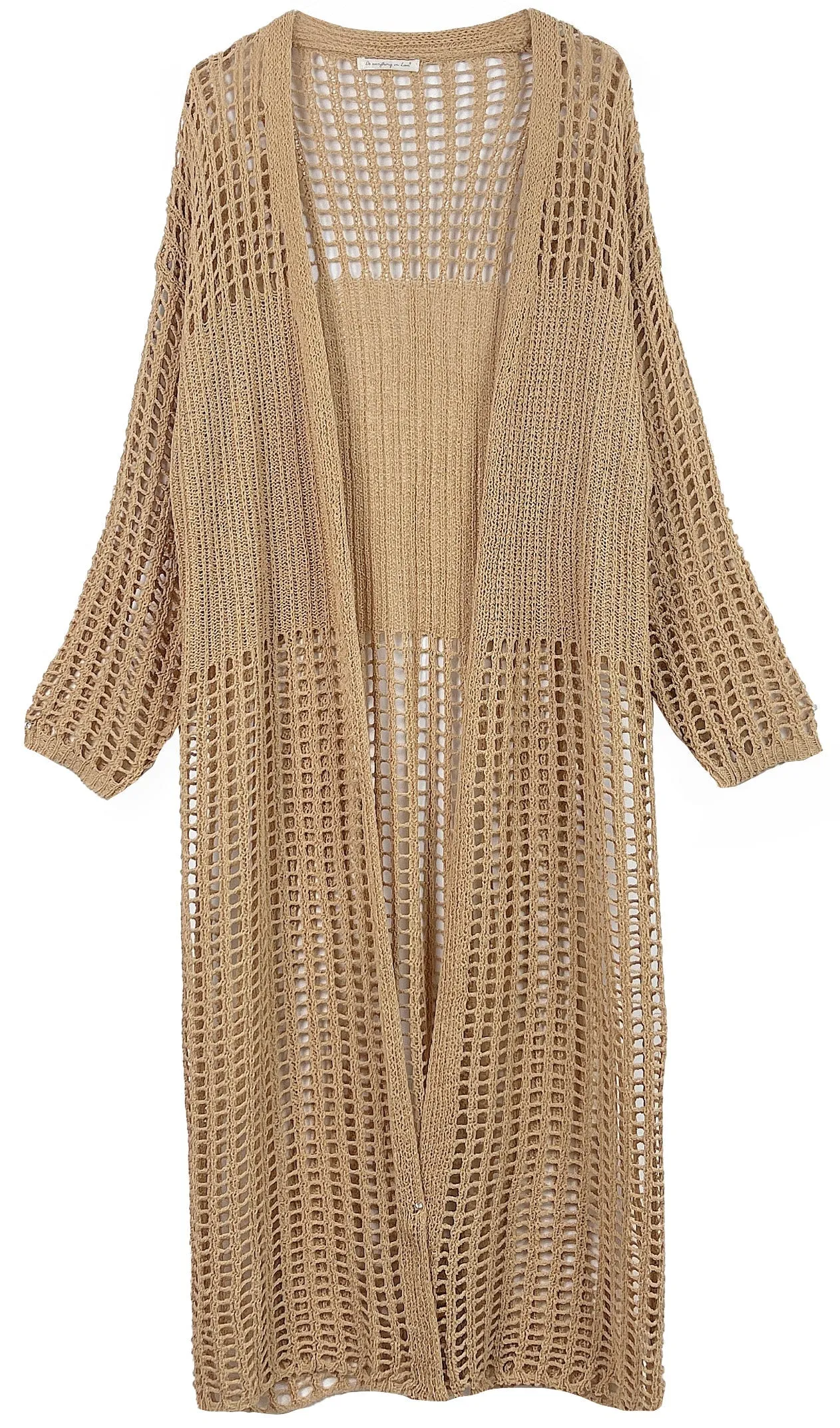 Crochet Long Cardigan