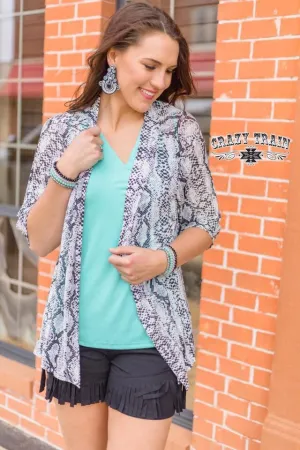 Diamond Back Kimono