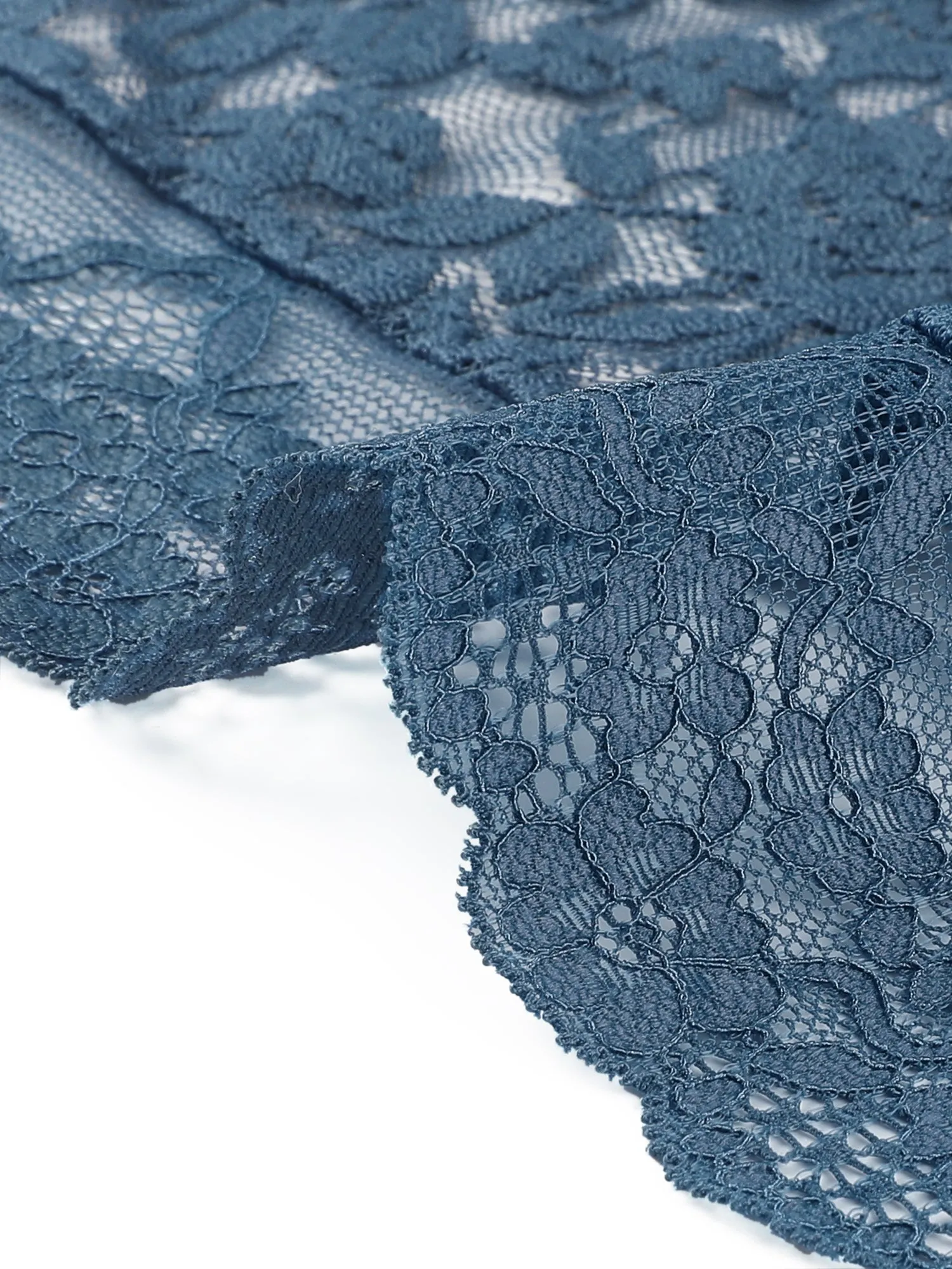 Elegant Sheer Floral Lace Crop Cardigan Bolero Shrug