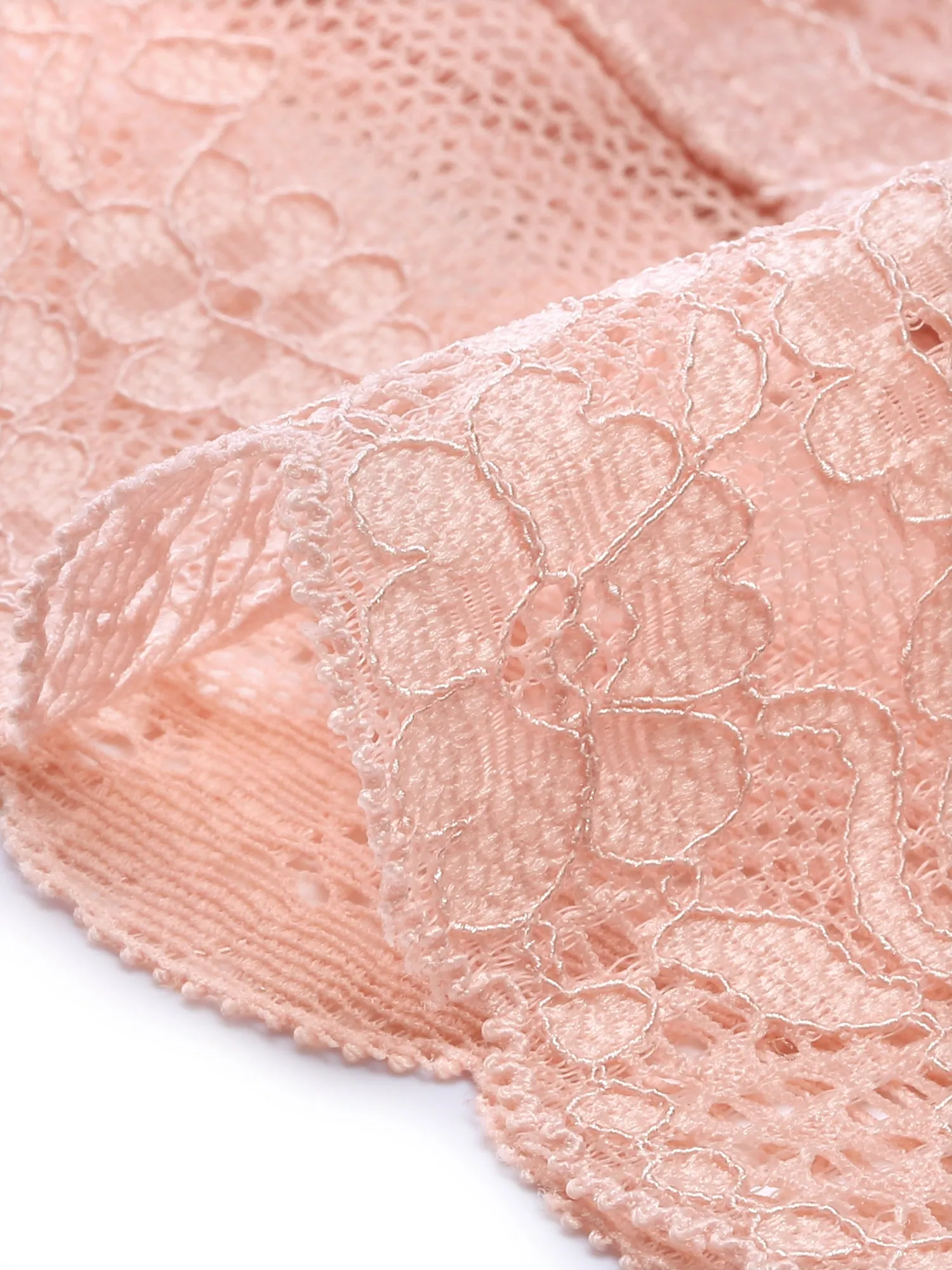 Elegant Sheer Floral Lace Cropped Bolero Shrugs