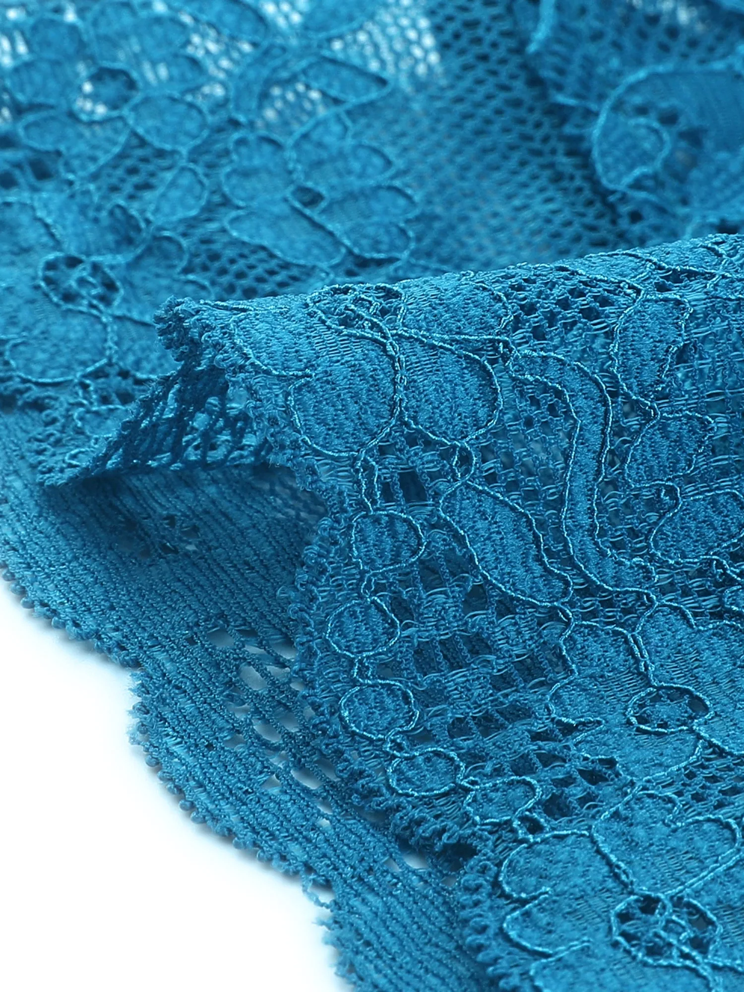 Elegant Sheer Floral Lace Cropped Bolero Shrugs