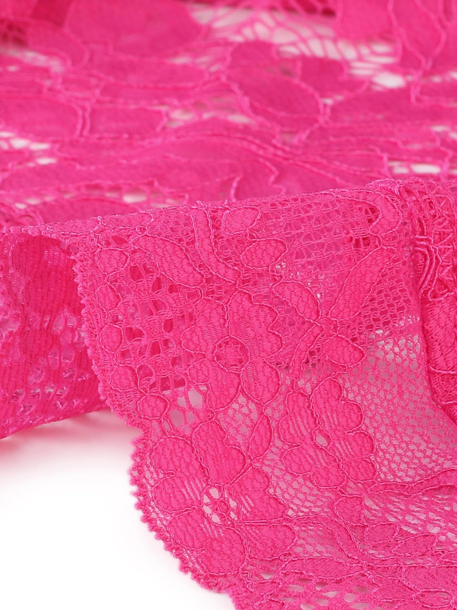 Elegant Sheer Floral Lace Cropped Bolero Shrugs