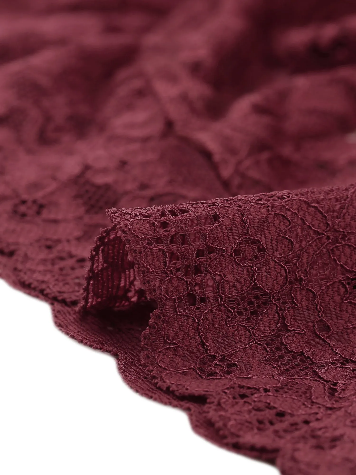 Elegant Sheer Floral Lace Cropped Bolero Shrugs