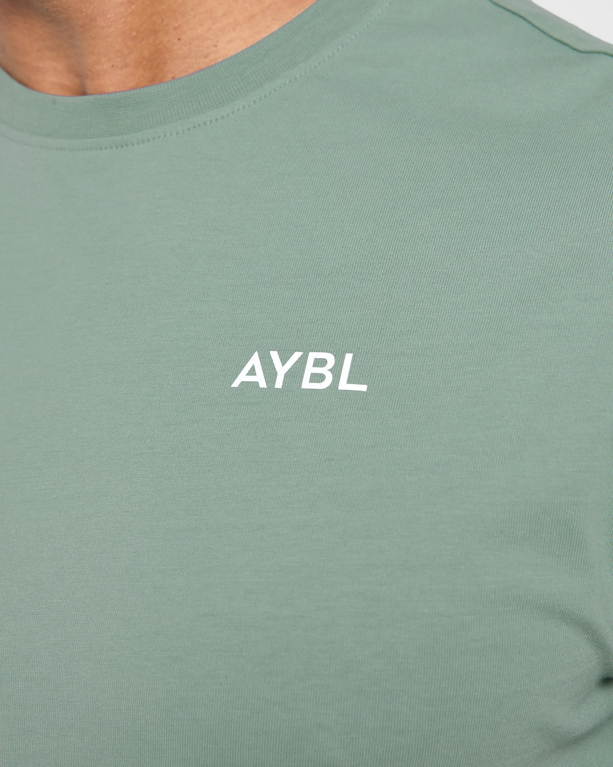 Essential T Shirt - Slate Green