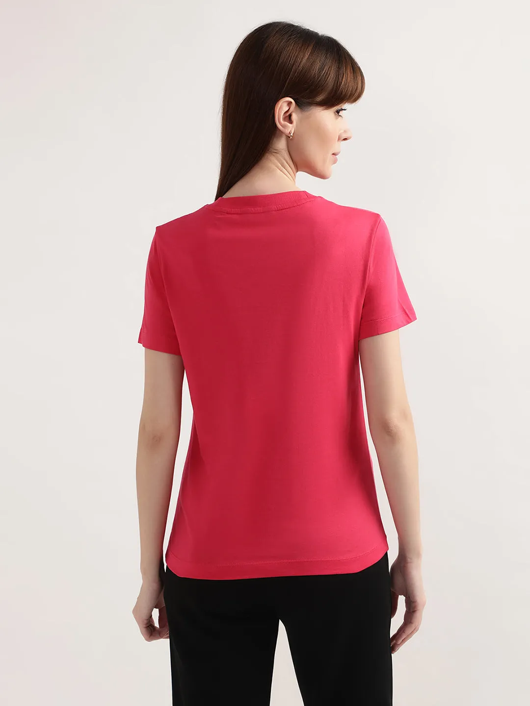 Gant Raspberry Red Regular Fit T-Shirt