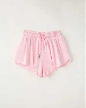 Girls Flowy Shorts - High Waist