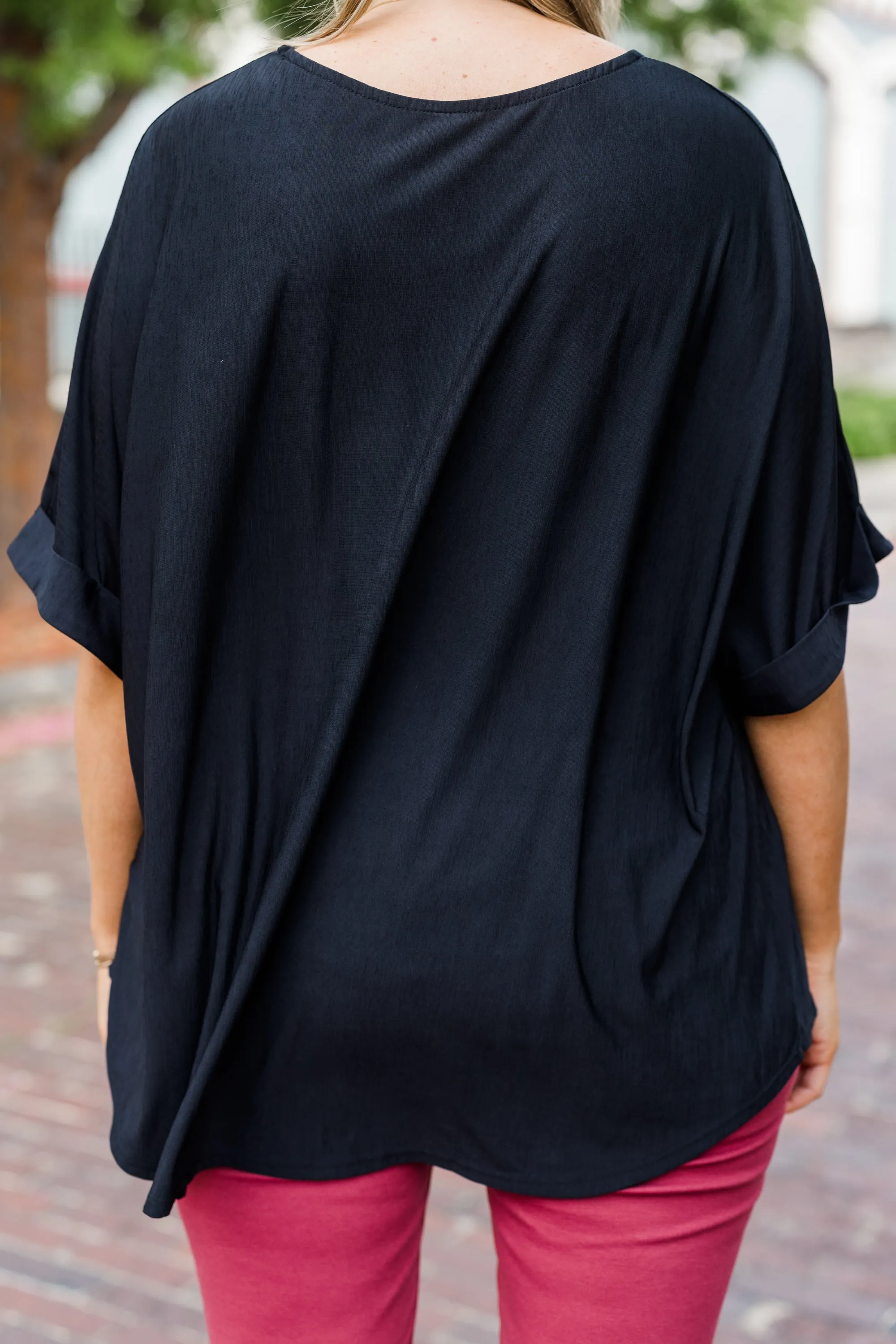I'm The Boss Now Top, Black