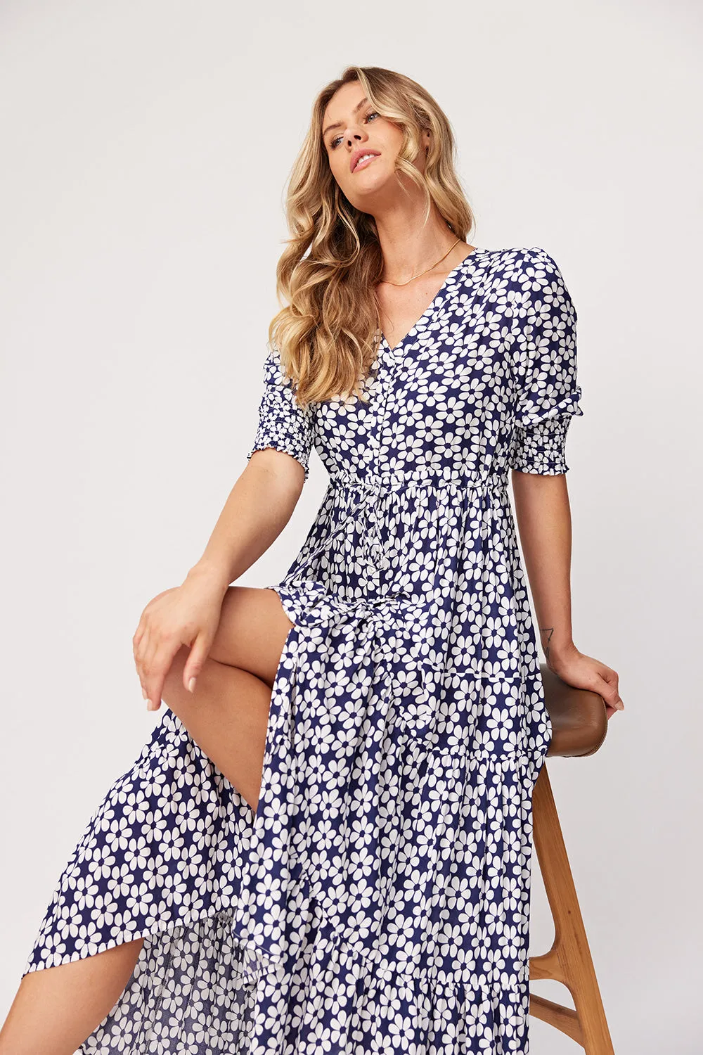 Lemon Tree Jayda Dress - Navy