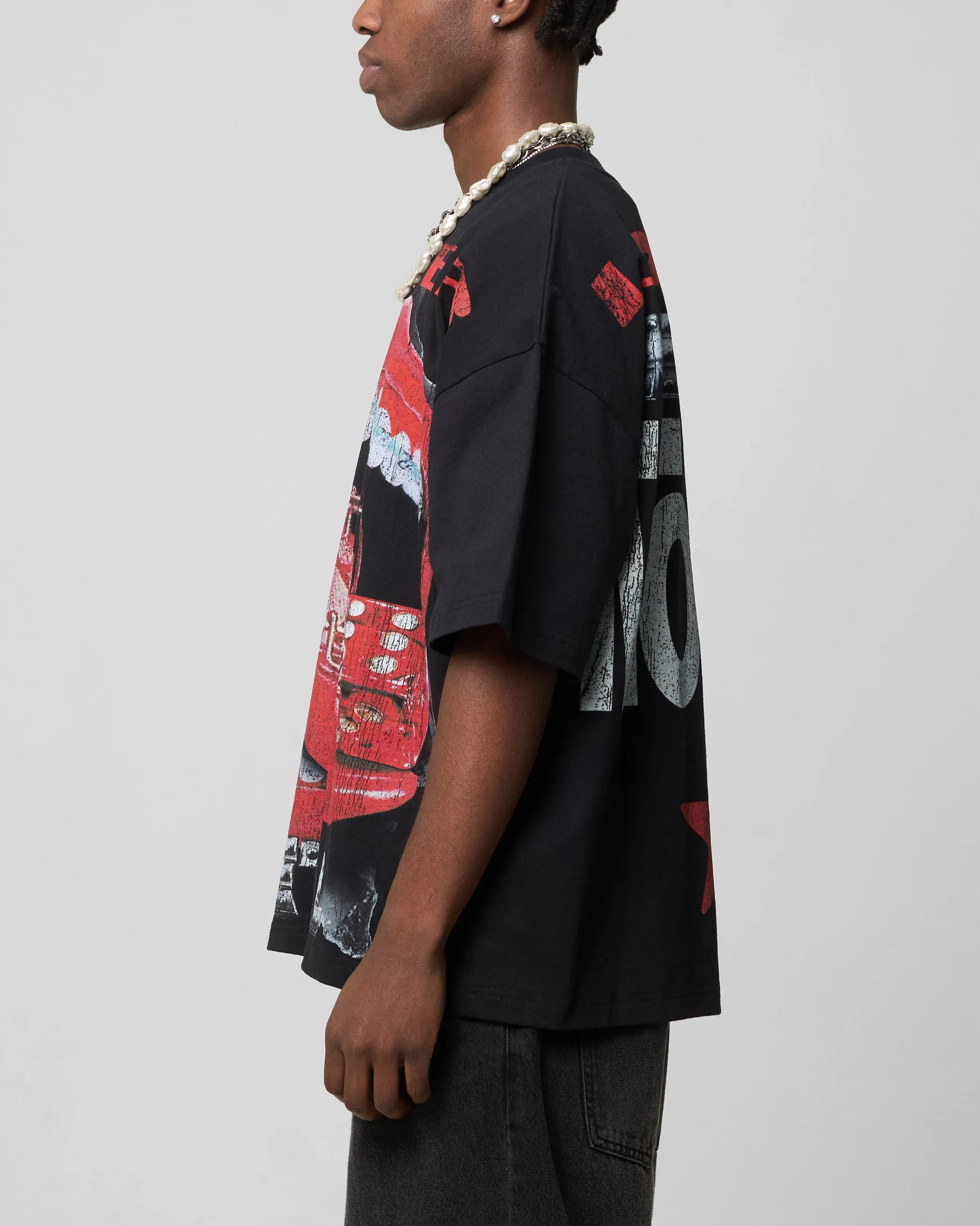Loiter Metal Mouth T-Shirt Vintage Black