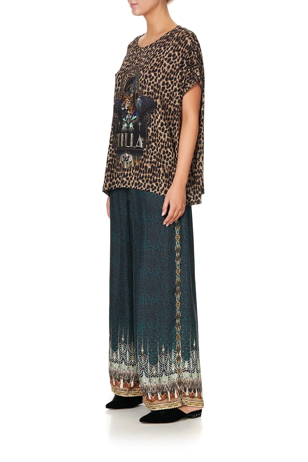 LOOSE FIT ROUND NECK TEE FITZGERALDS FLAPPER