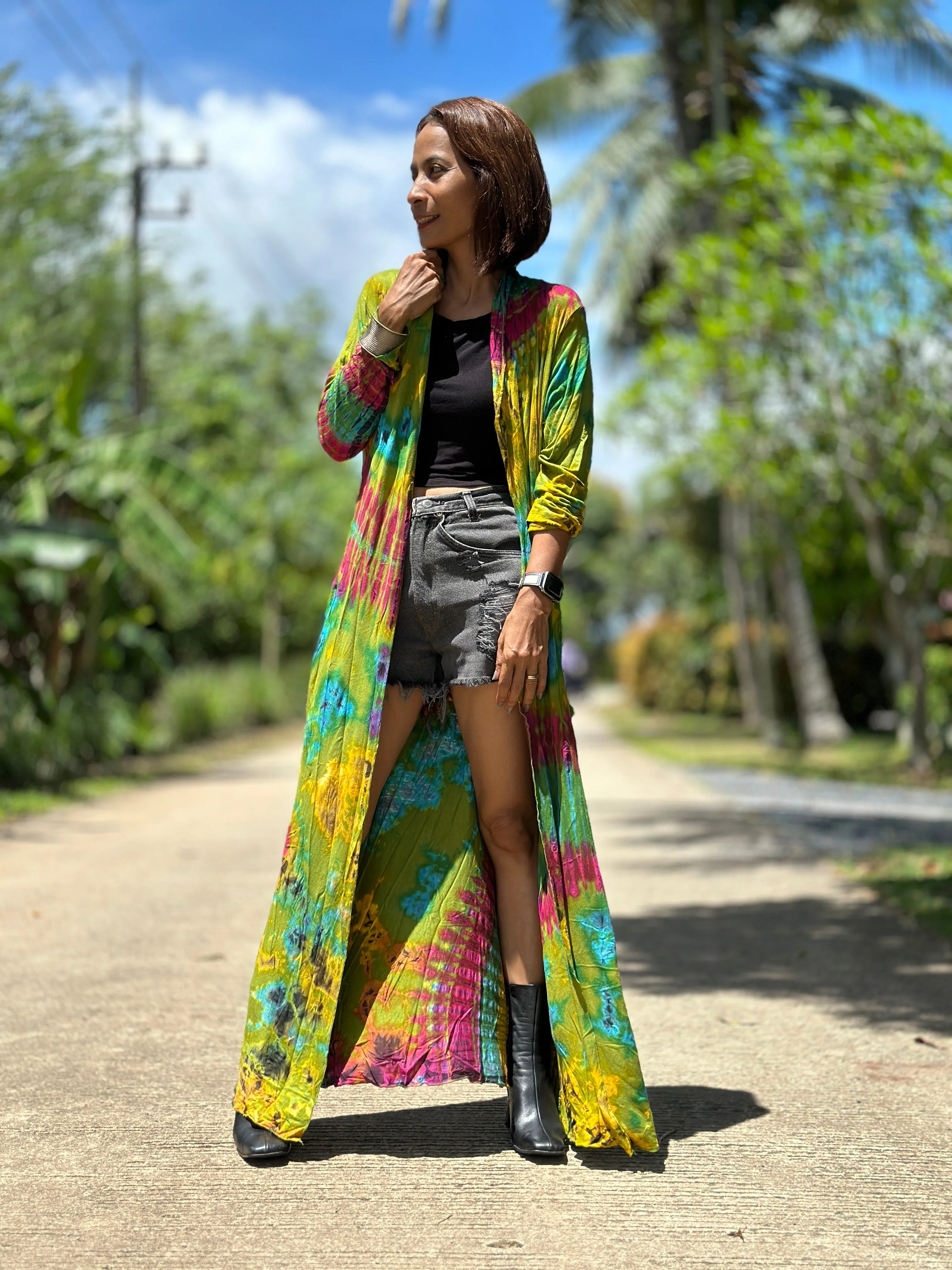 Mudmee Tie Dye Robe