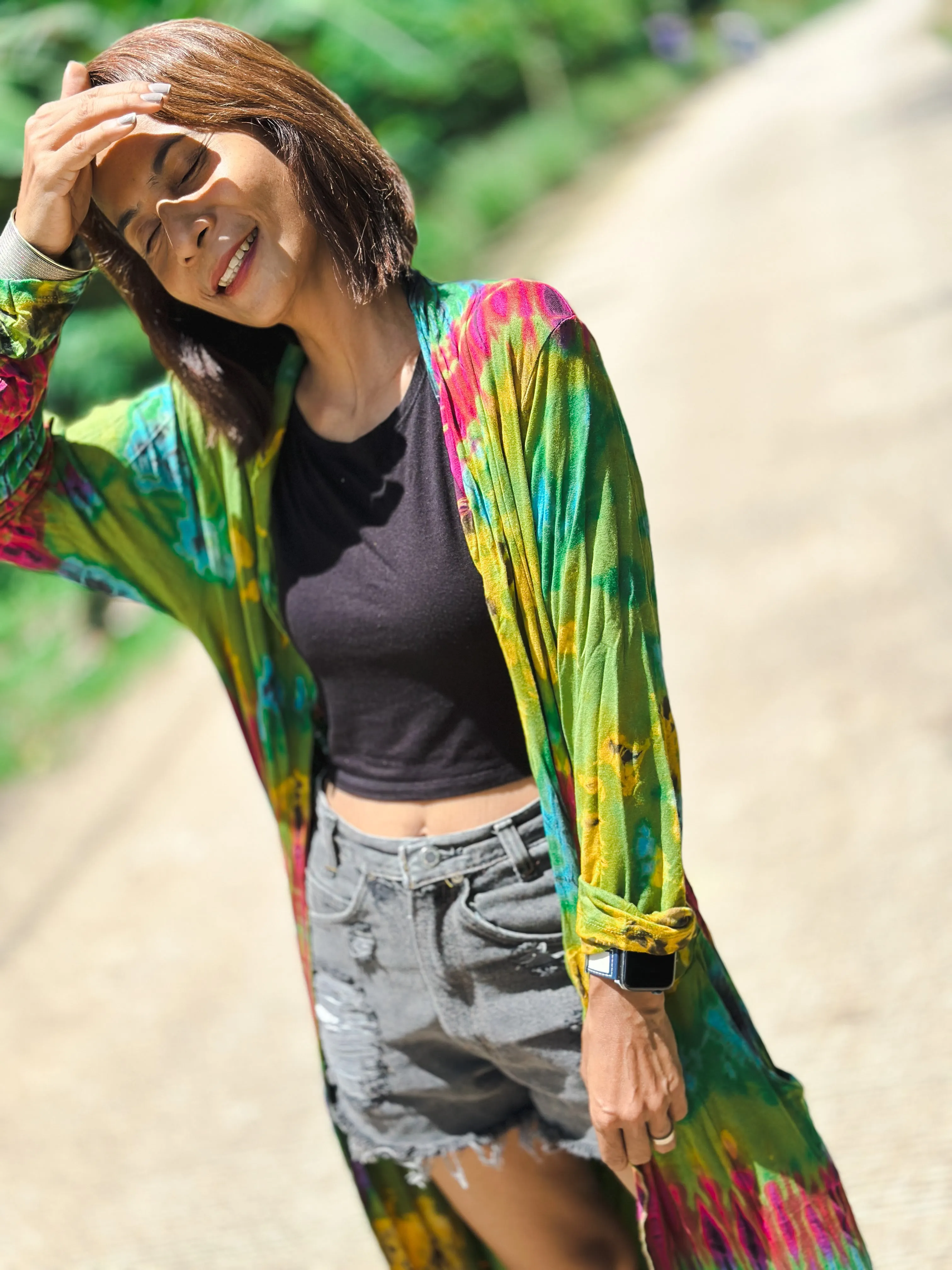 Mudmee Tie Dye Robe