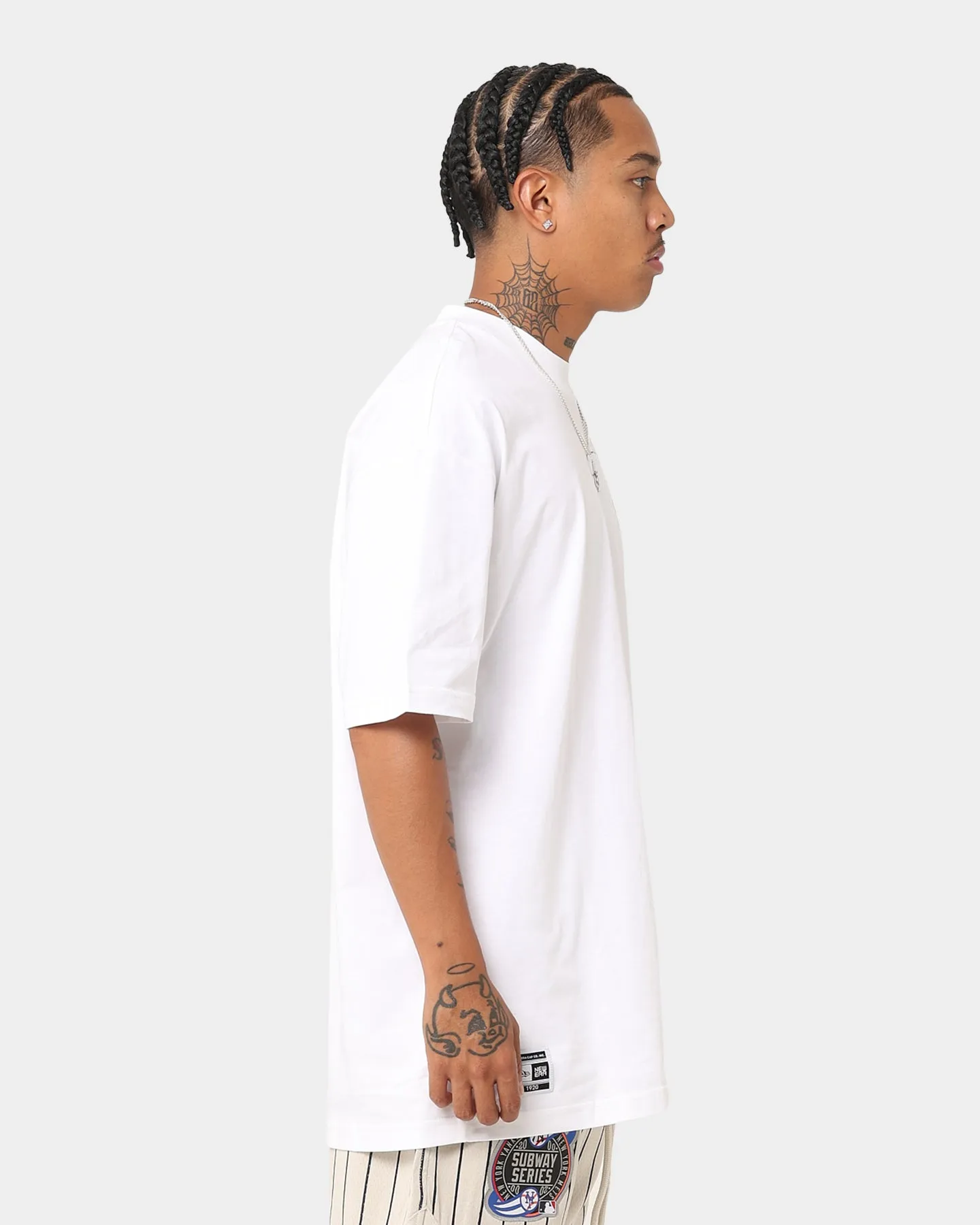 New Era New York Yankees Oversized T-Shirt White