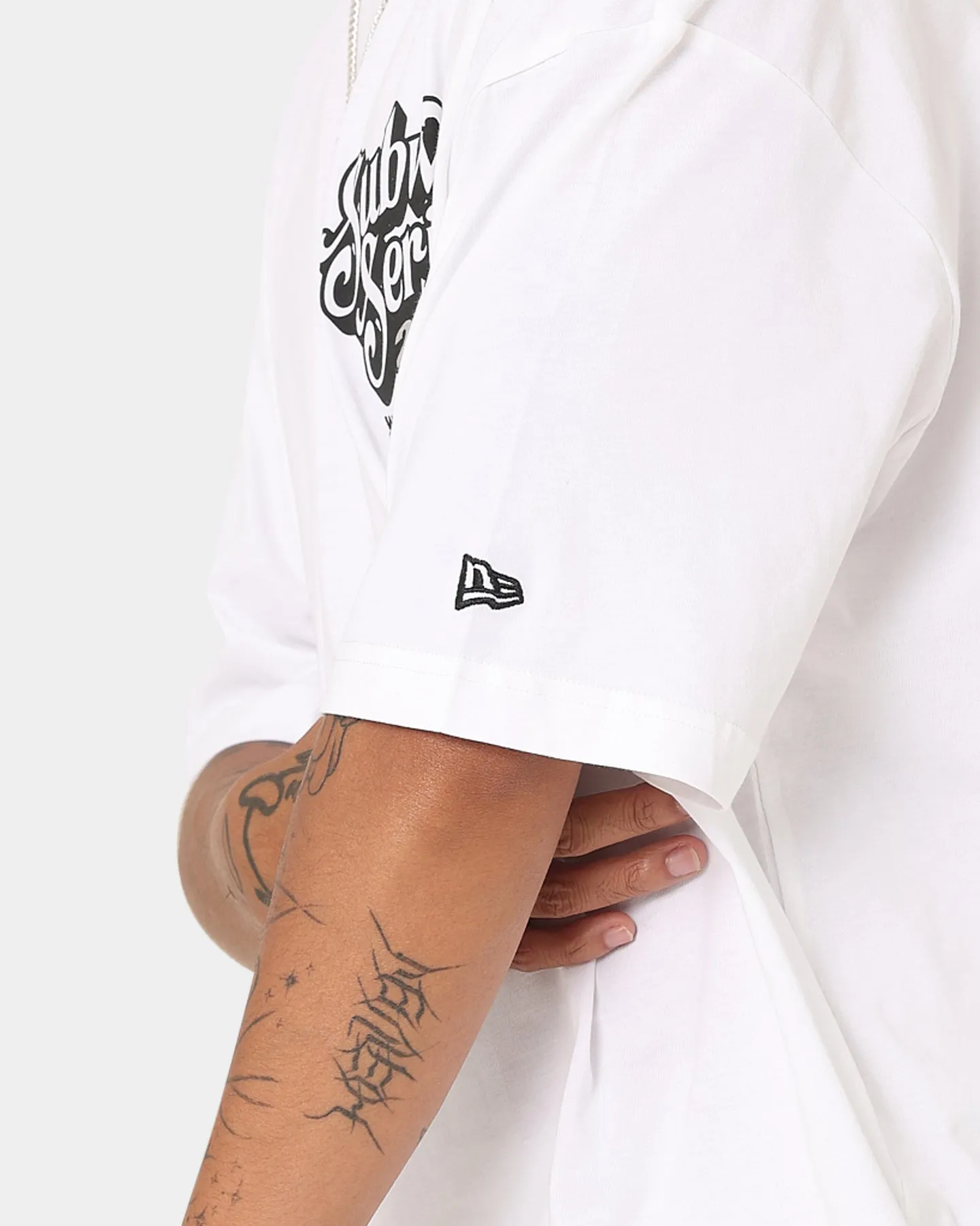 New Era New York Yankees Oversized T-Shirt White