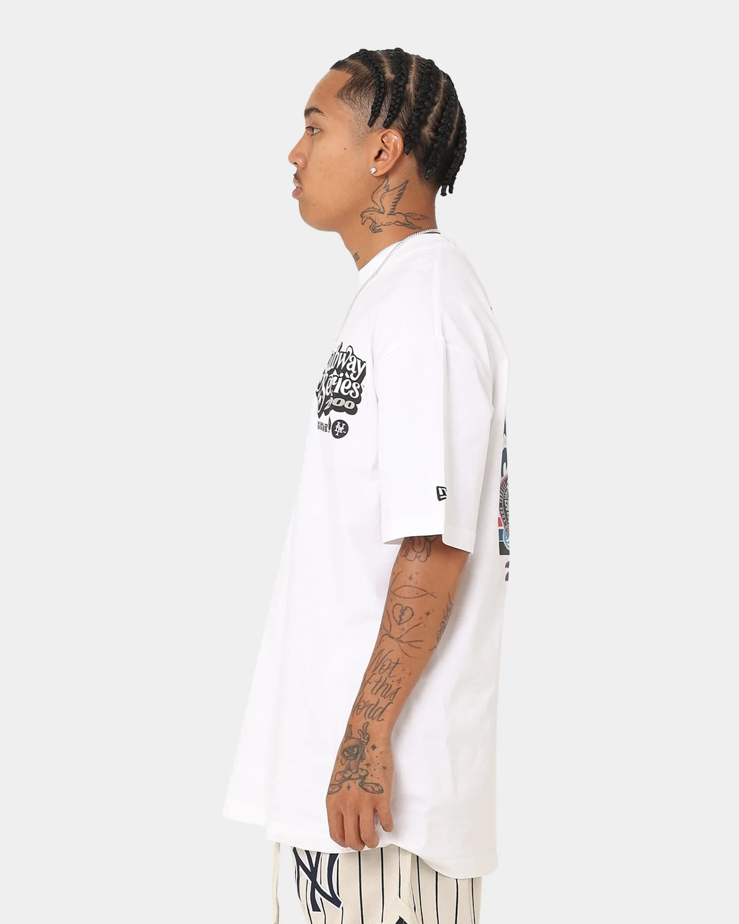 New Era New York Yankees Oversized T-Shirt White