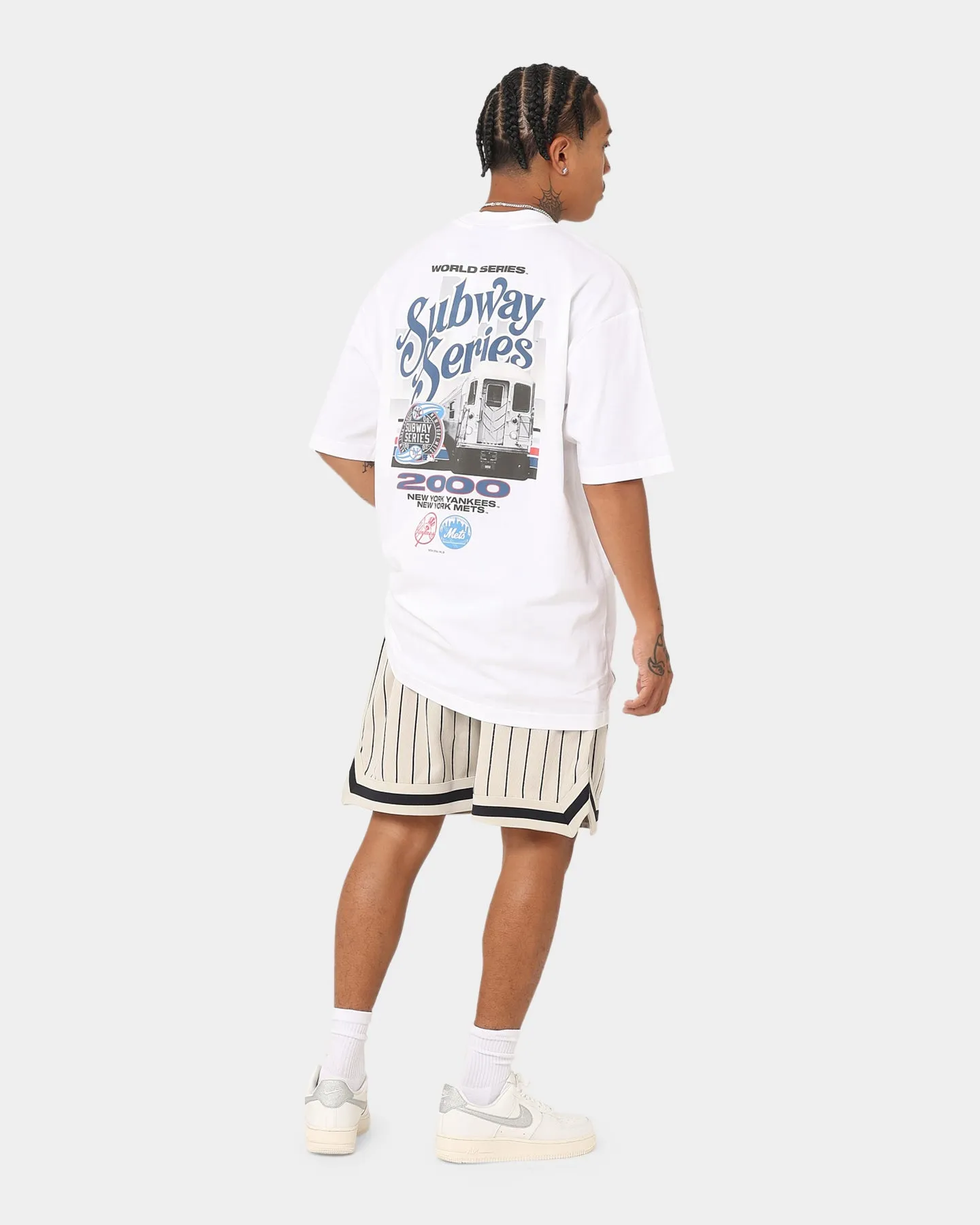 New Era New York Yankees Oversized T-Shirt White