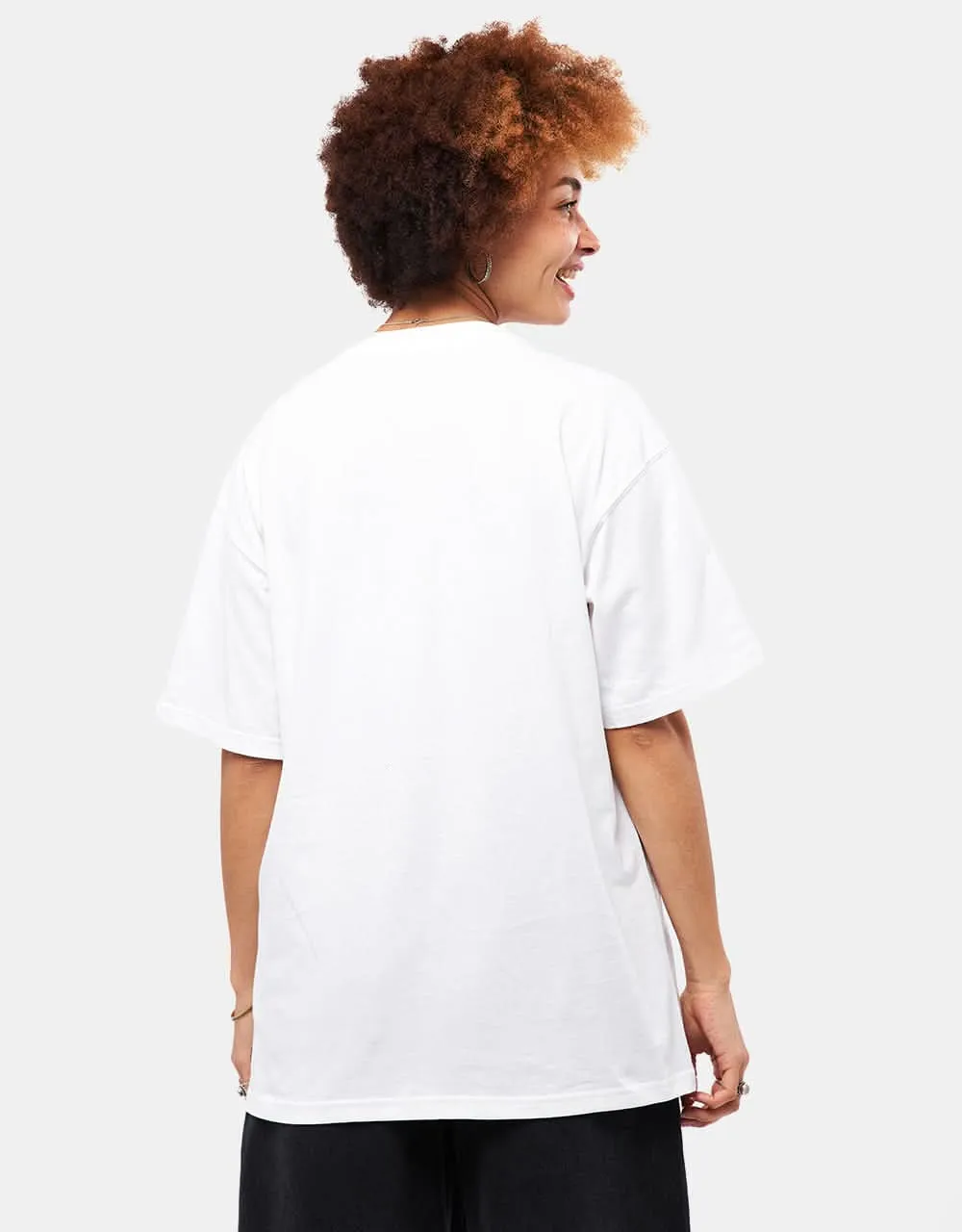 Nike SB Central Logo T-Shirt - White/Black