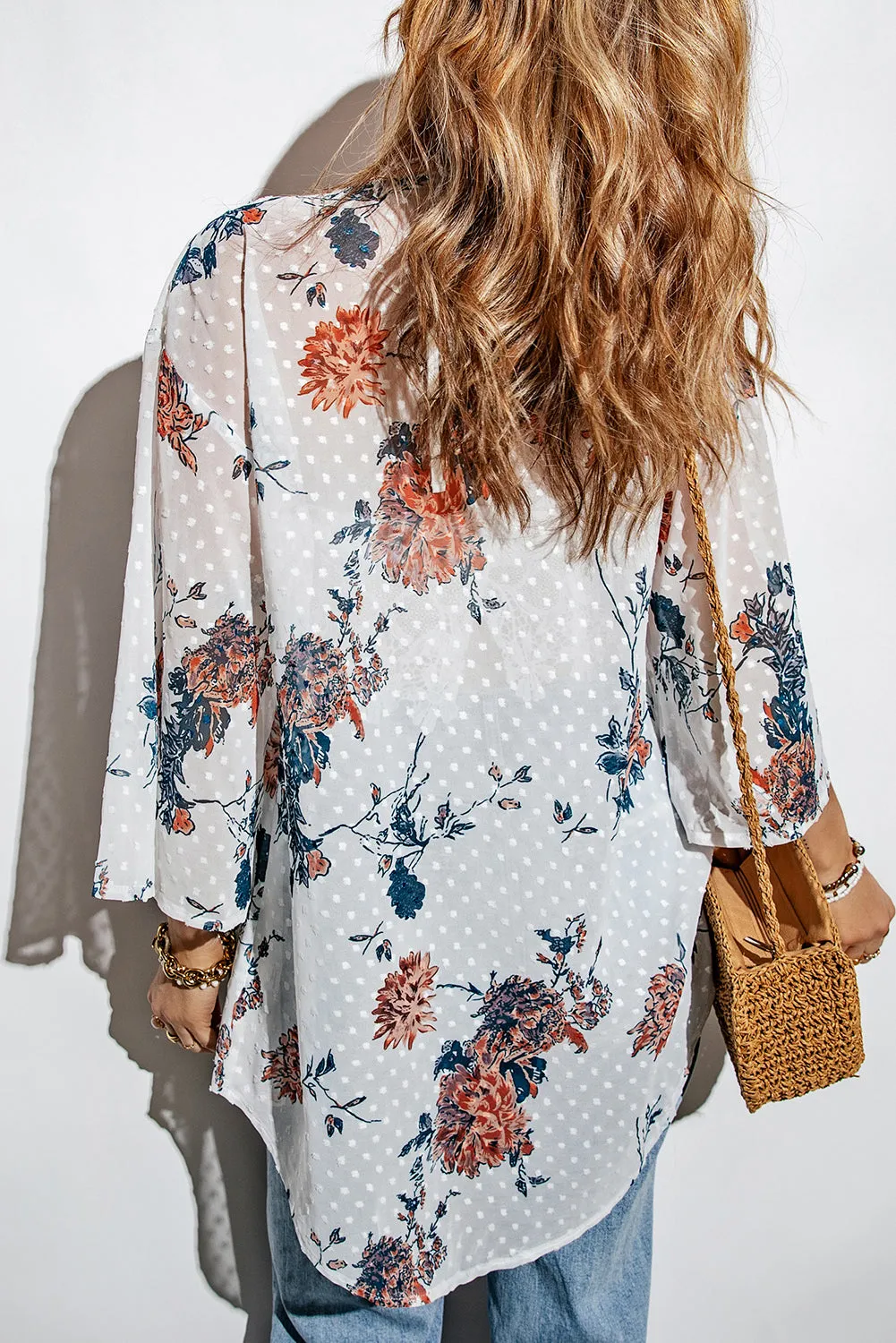 Packing for Positano Floral Kimono