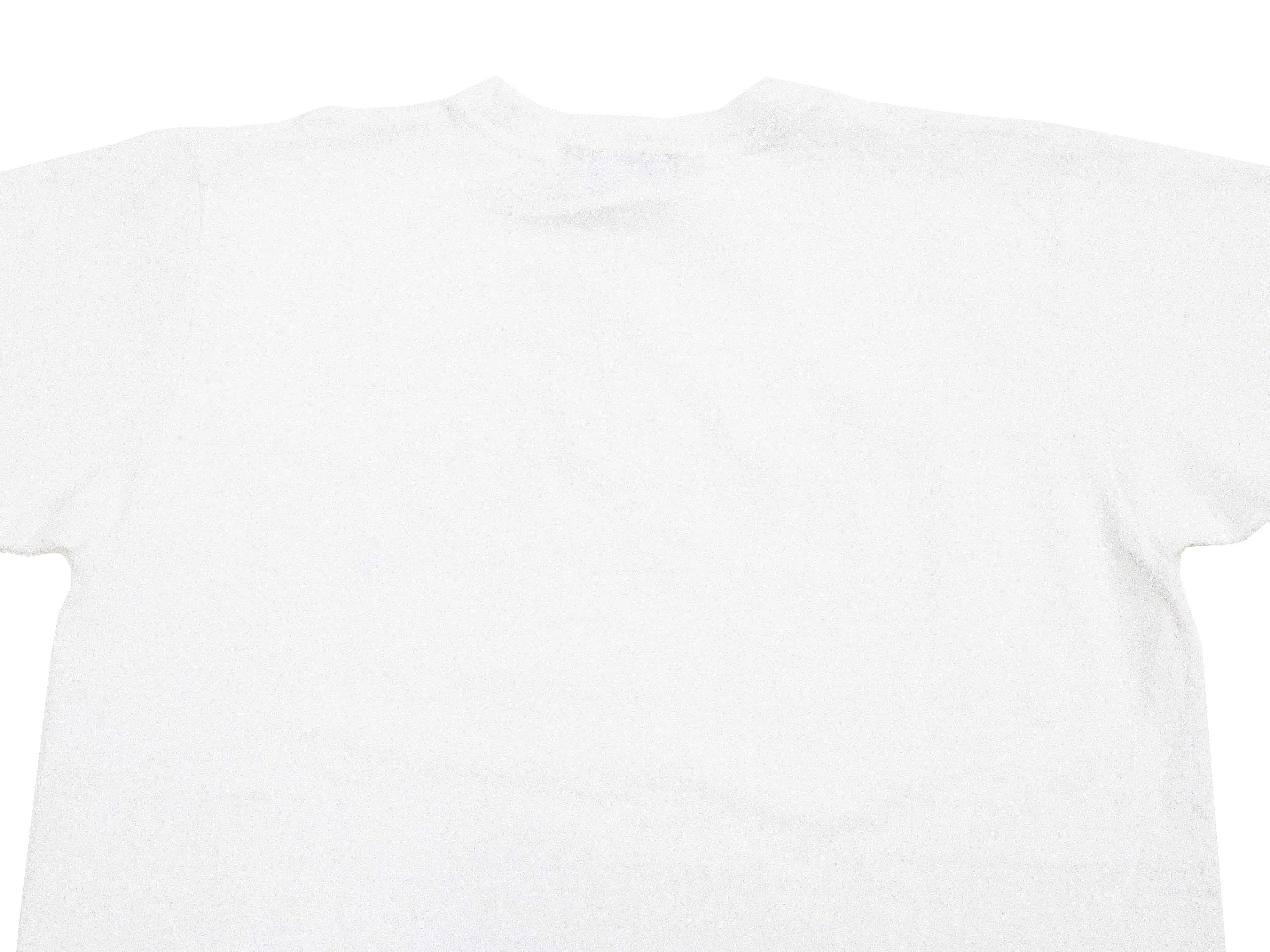 Pherrows T-Shirt Men's Short Sleeve Graphic Print Brand Logo Tee Pherrow's 24S-PT1 White