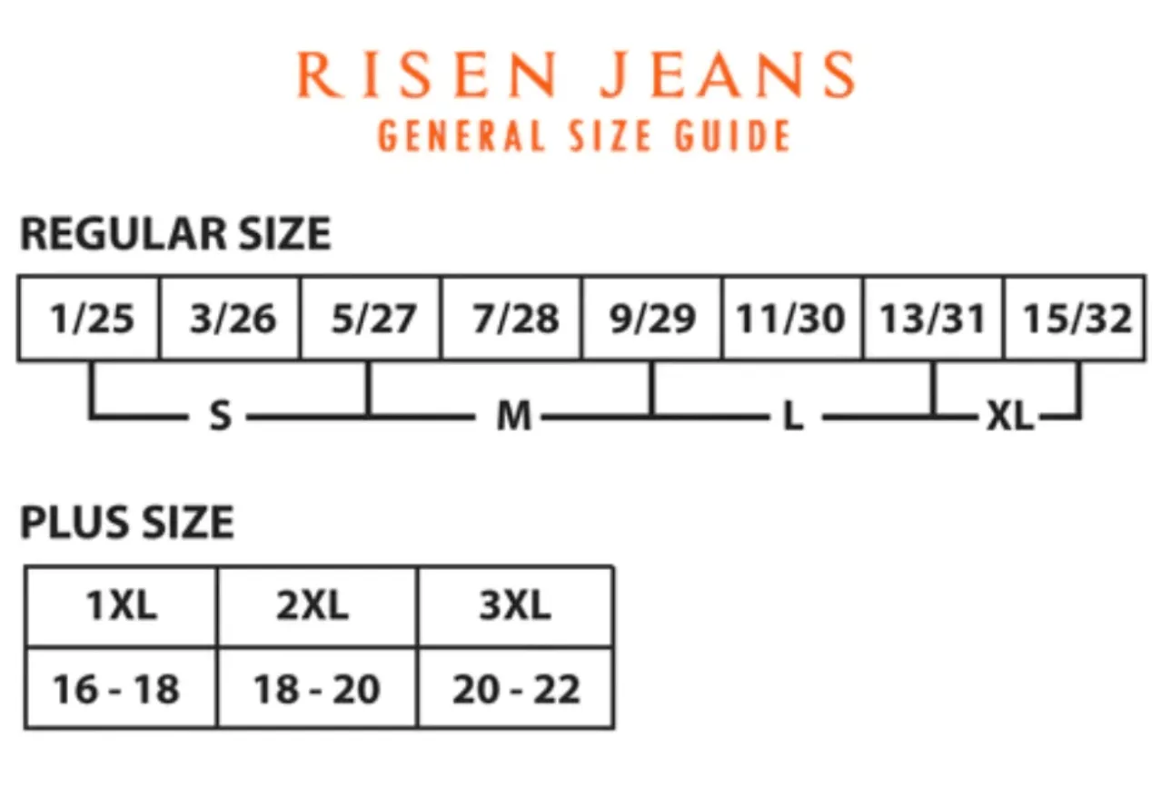 RISEN High Waist Ripped Denim Shorts