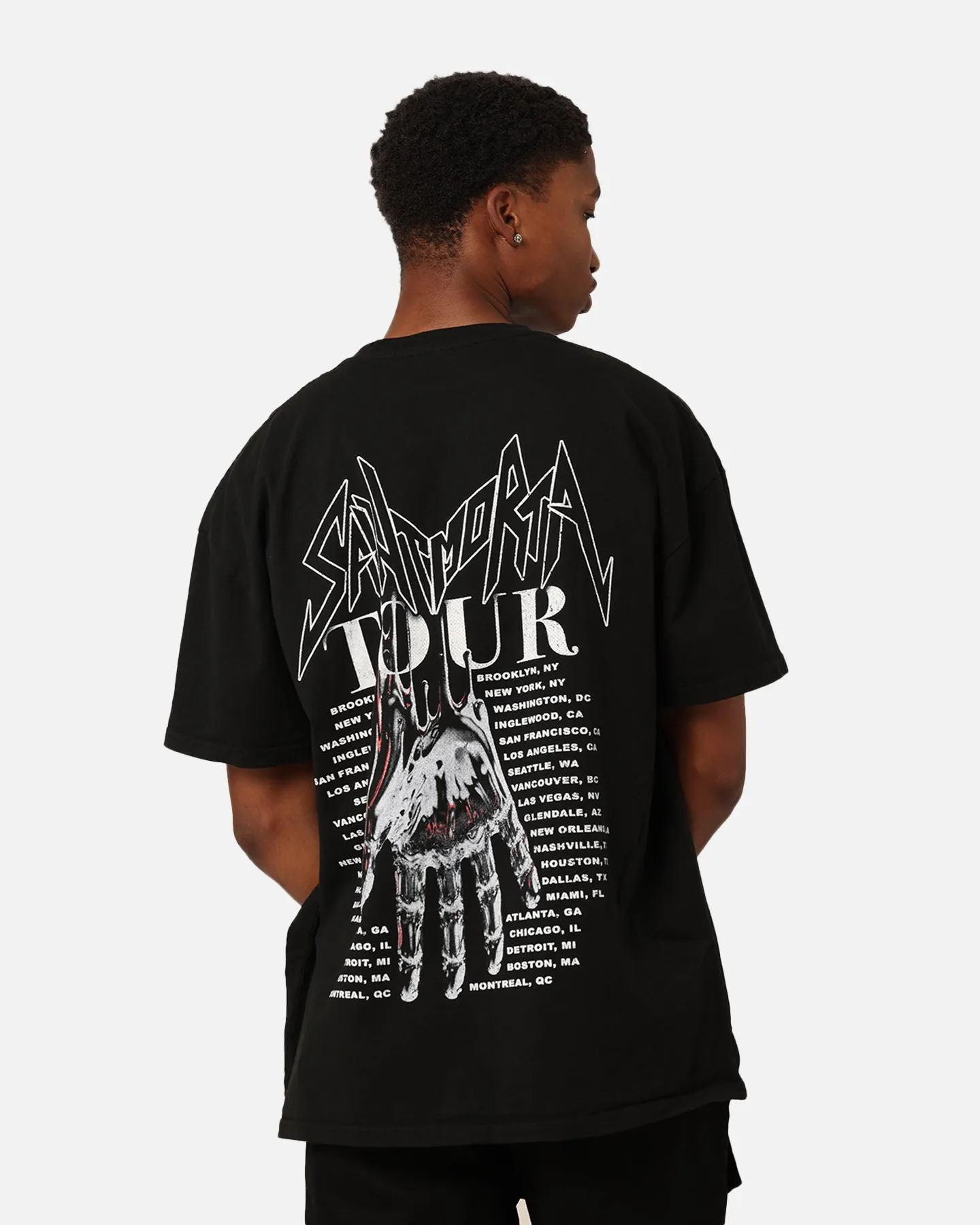 Saint Morta Tour T-Shirt Black