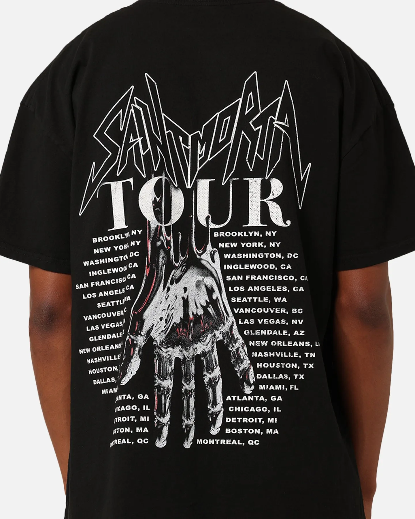 Saint Morta Tour T-Shirt Black