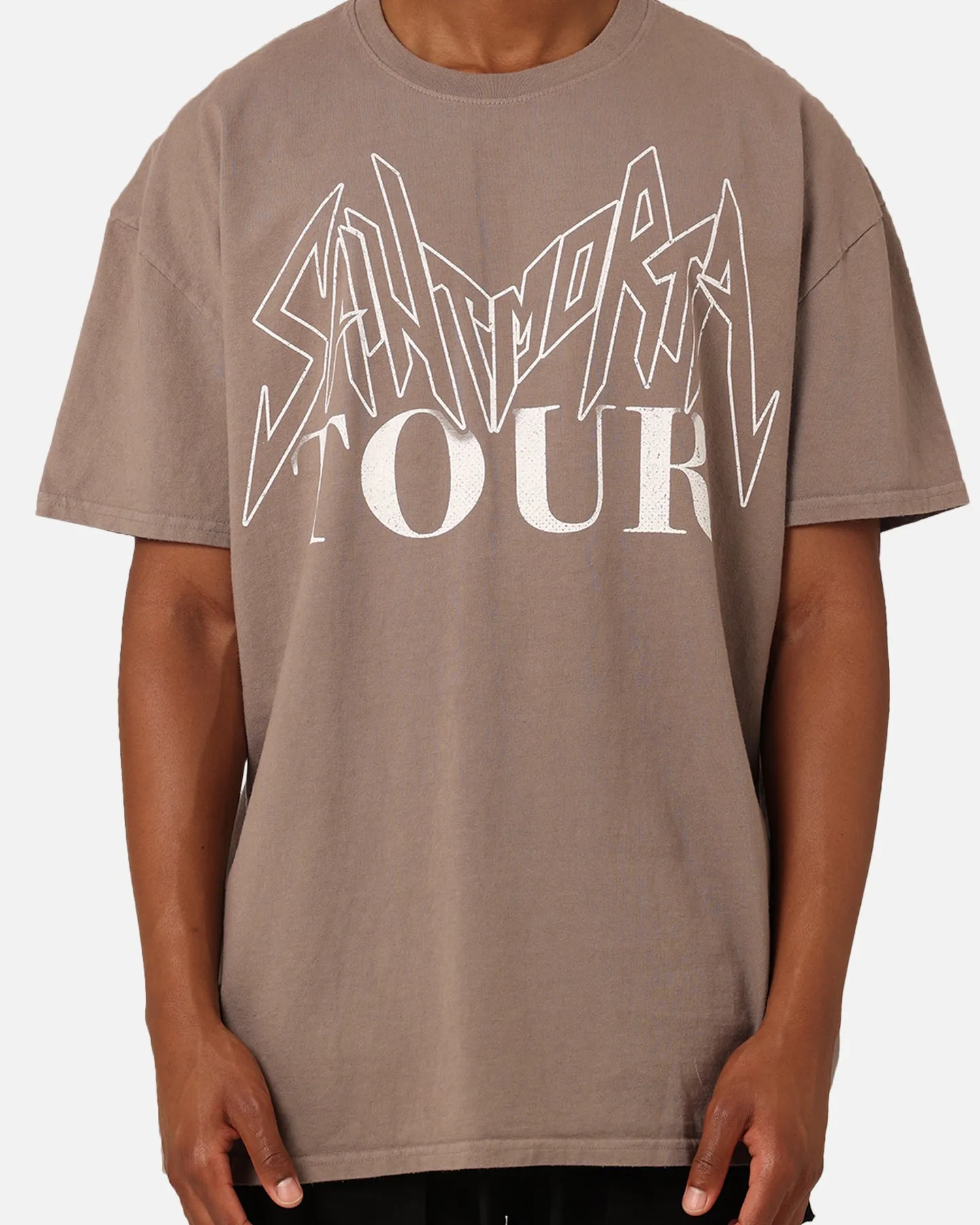 Saint Morta Tour T-Shirt Vintage Brown