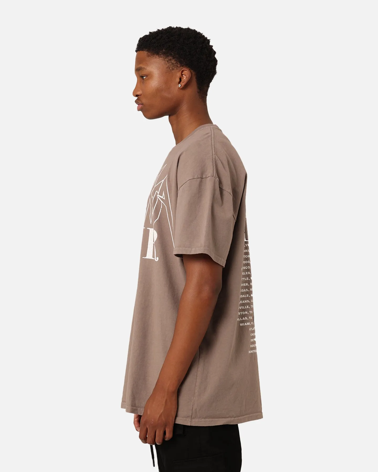 Saint Morta Tour T-Shirt Vintage Brown