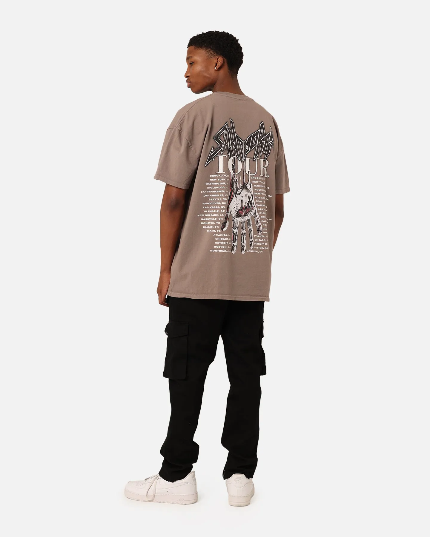 Saint Morta Tour T-Shirt Vintage Brown
