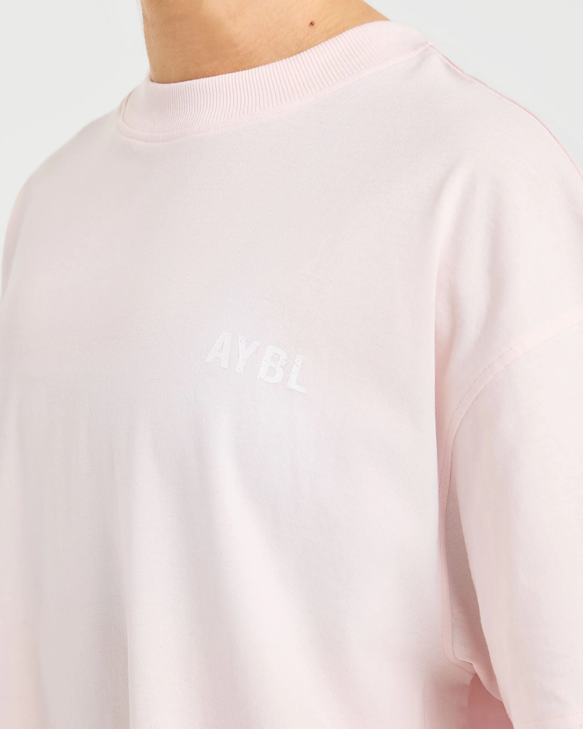 Show Up Oversized T Shirt - Pink