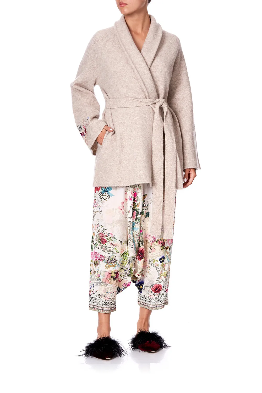 SOFT KIMONO KNIT JKT JARDIN POSTCARDS