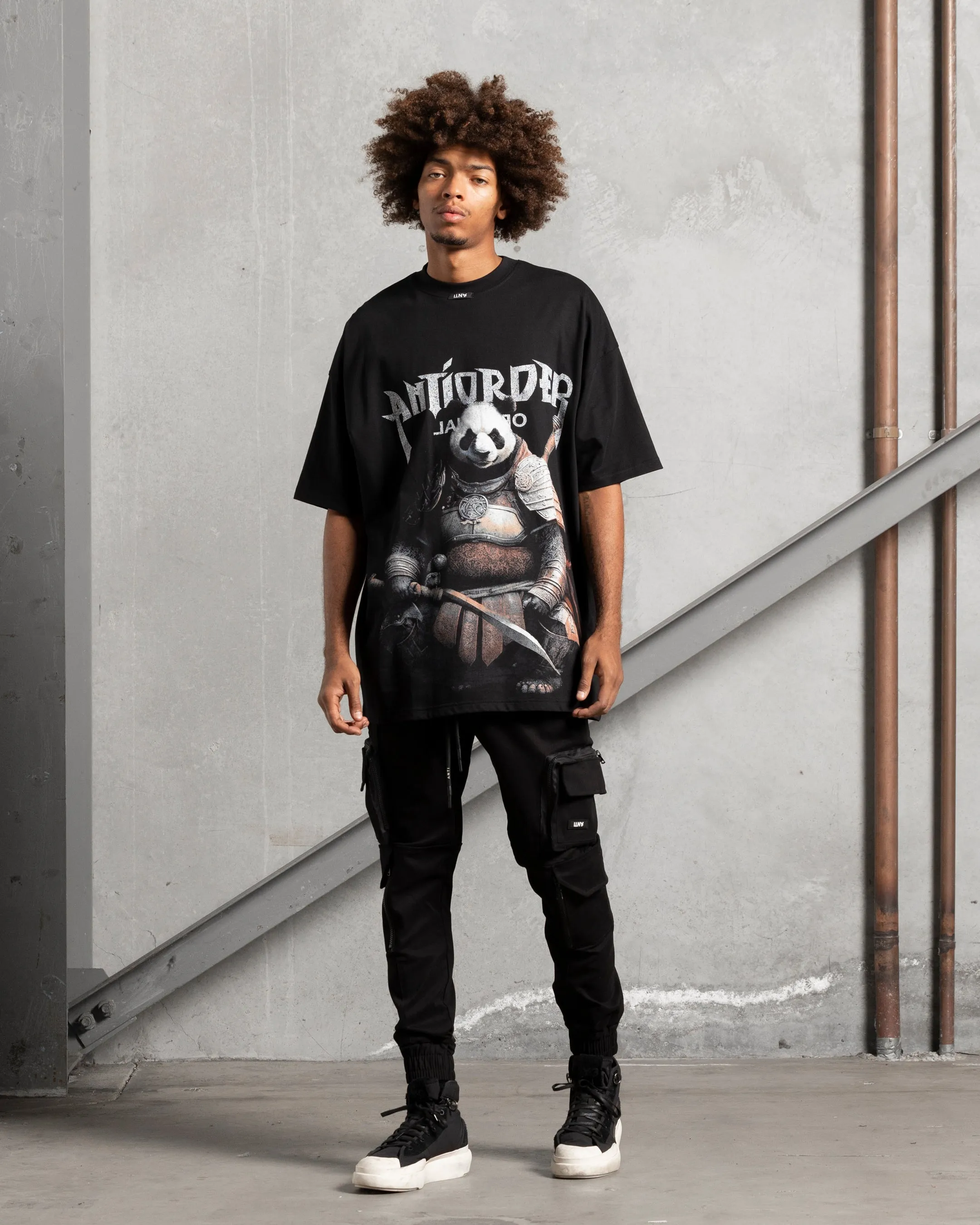 The Anti Order Kung Fu T-Shirt Black