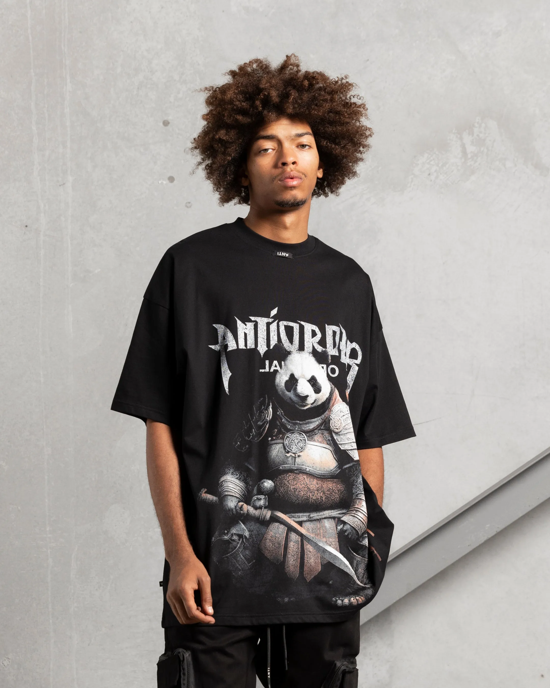 The Anti Order Kung Fu T-Shirt Black