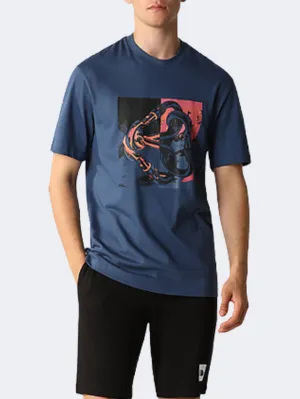 The North Face Graphic Men Lifestyle T-Shirt Shady Blue