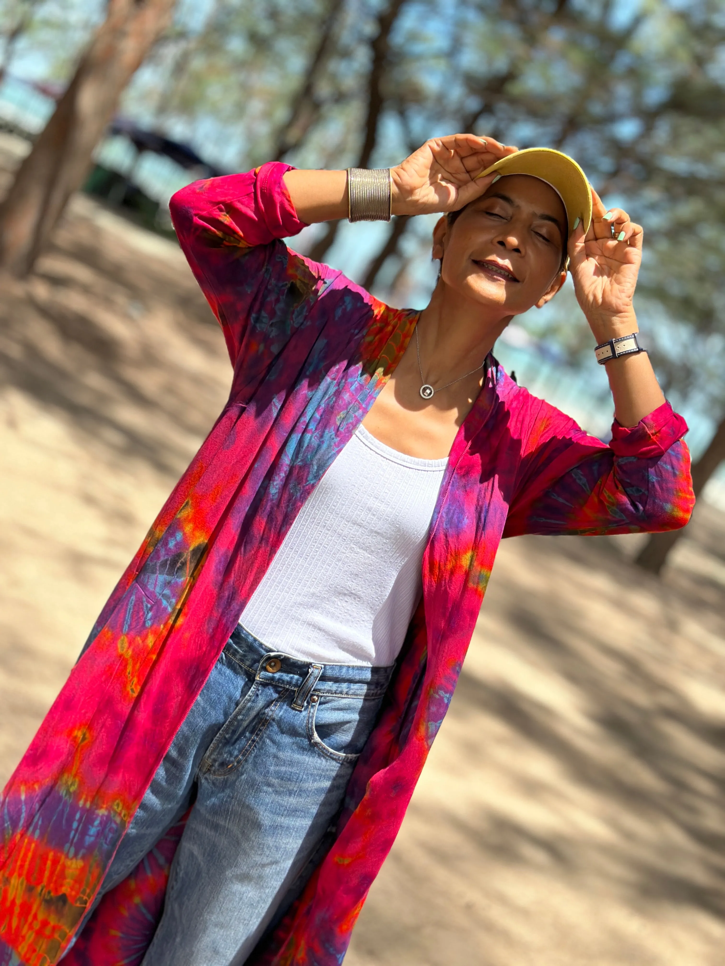 Tie Dye Cardigan