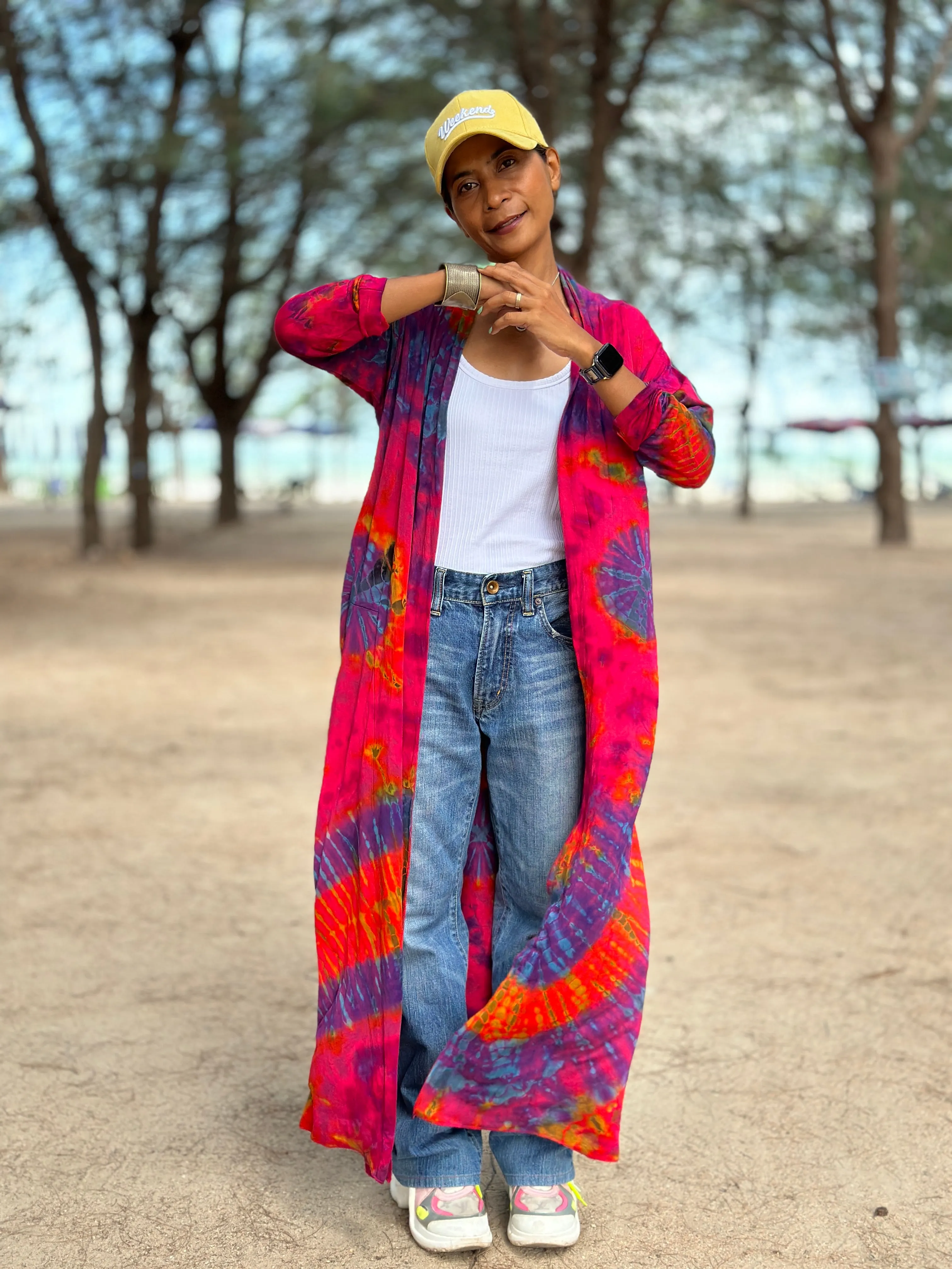 Tie Dye Cardigan