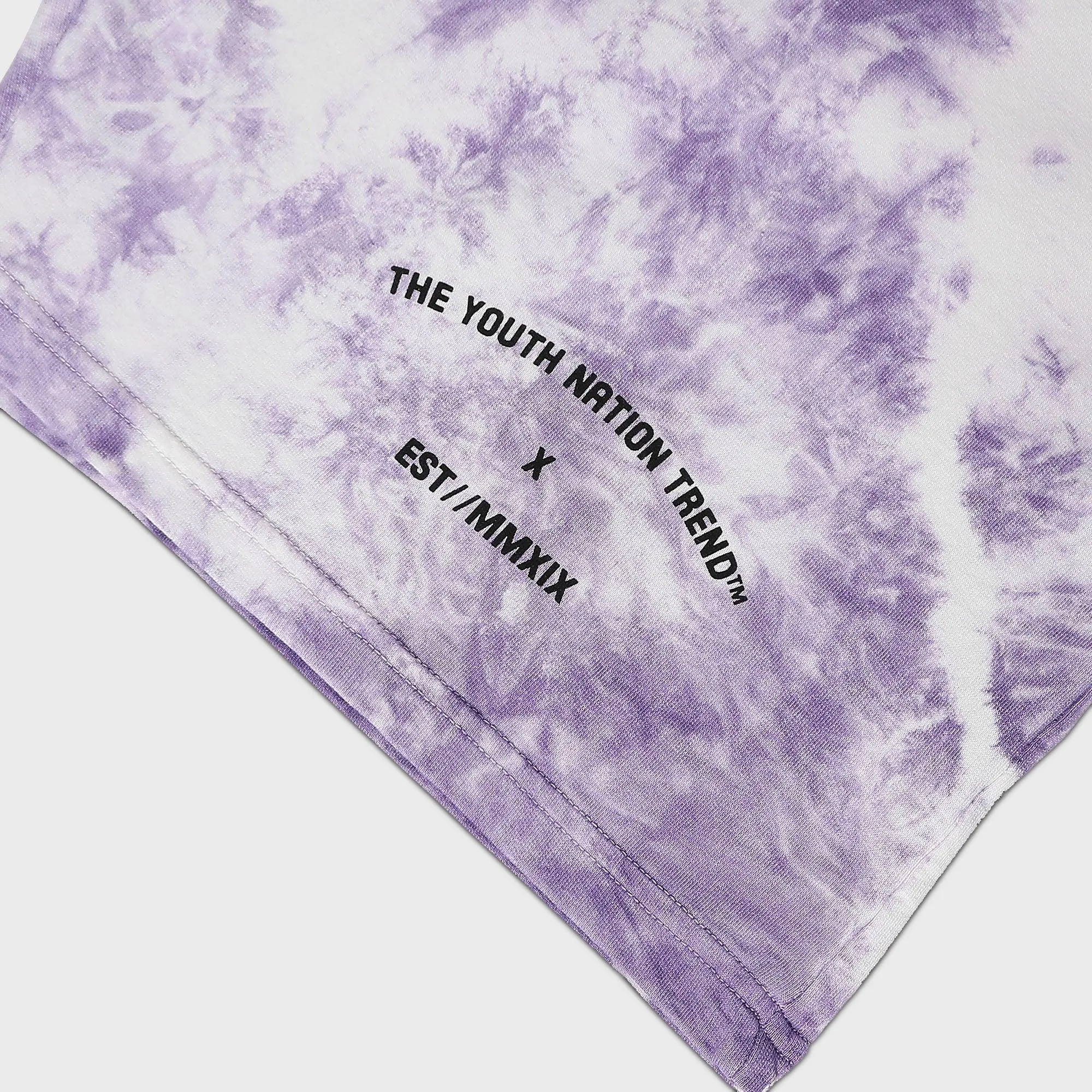 TIE DYE PARADISE MIXED COLOR SHORTS -UNISEX