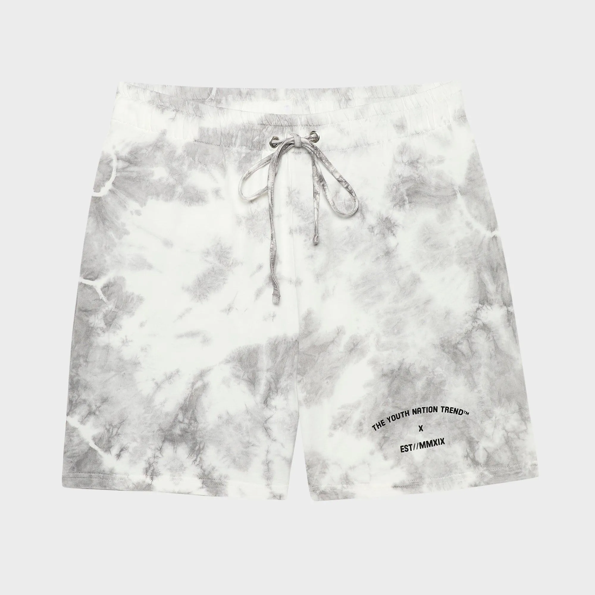 TIE DYE PARADISE MIXED COLOR SHORTS -UNISEX