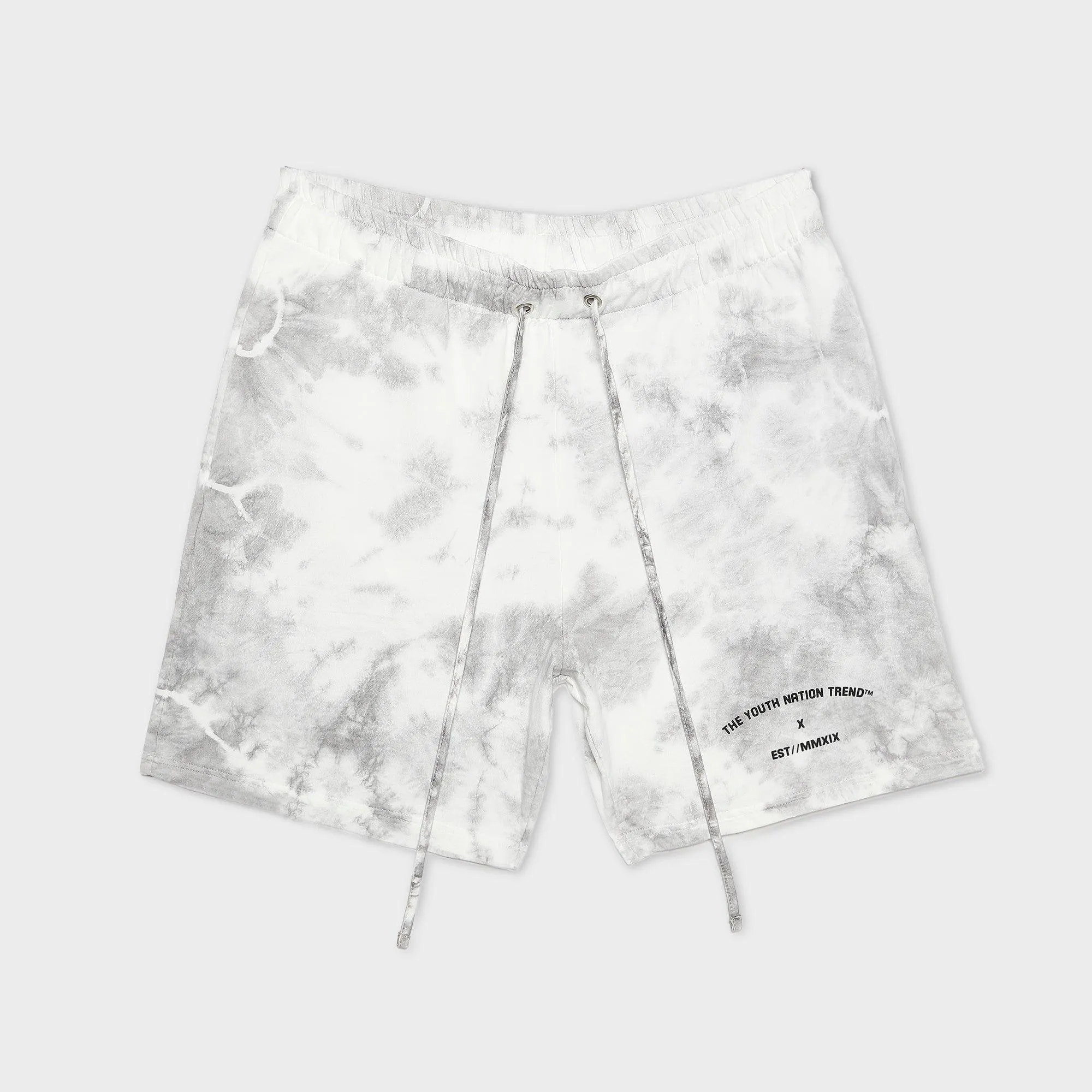 TIE DYE PARADISE MIXED COLOR SHORTS -UNISEX