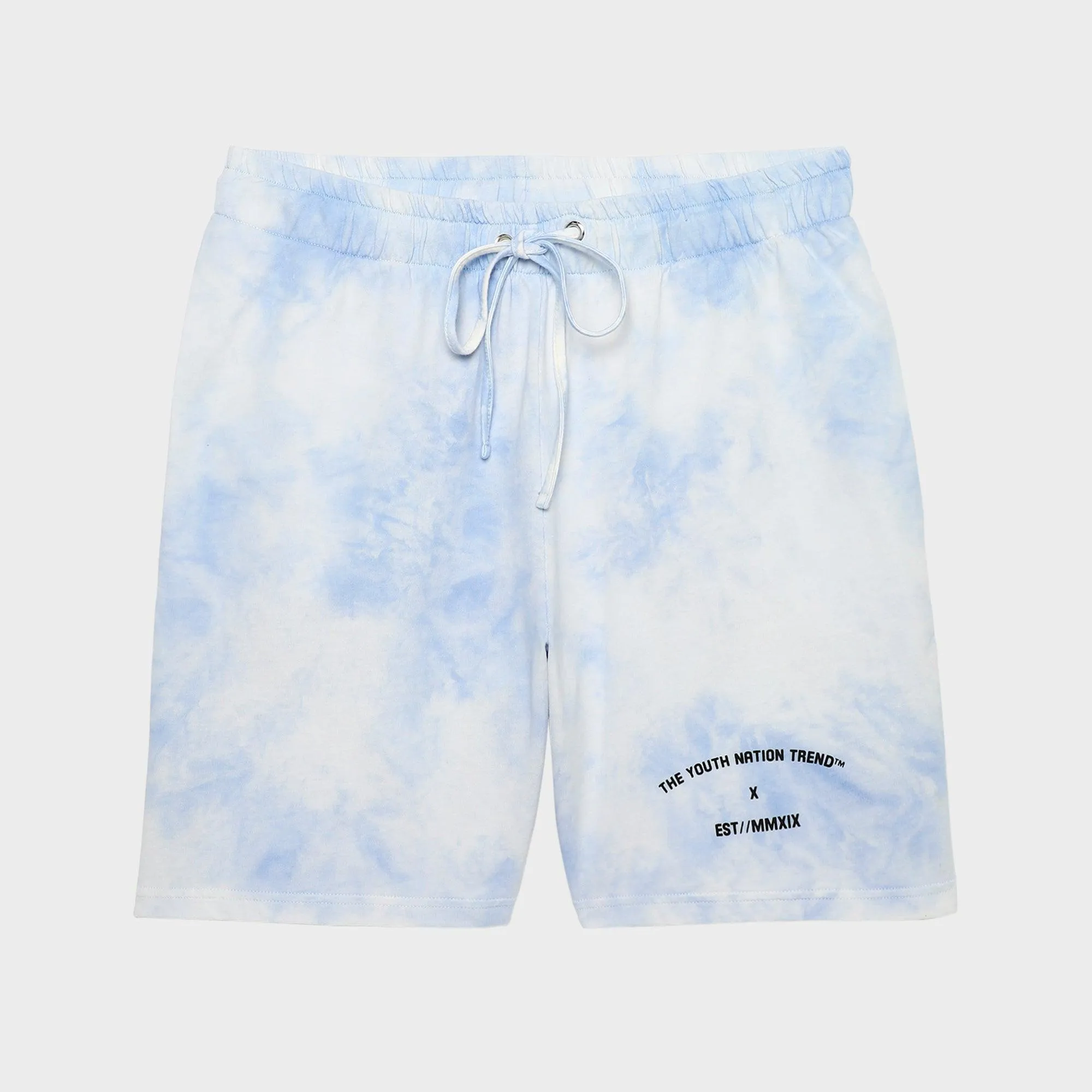 TIE DYE PARADISE MIXED COLOR SHORTS -UNISEX